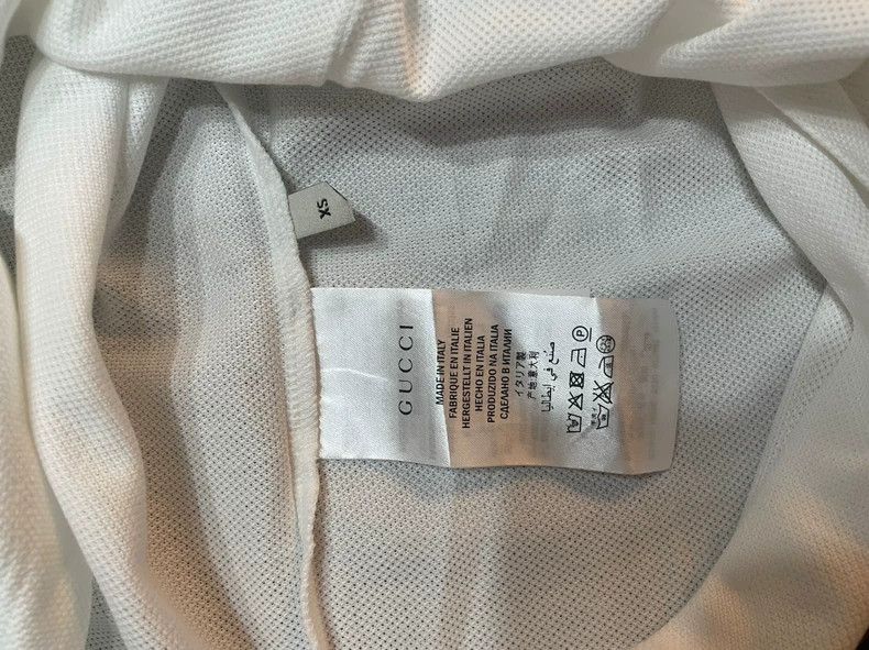 Gucci Gucci Short-sleeved polo shirt with puff sleeves 2505-Nexta Size XS / US 0-2 / IT 36-38 - 5 Thumbnail