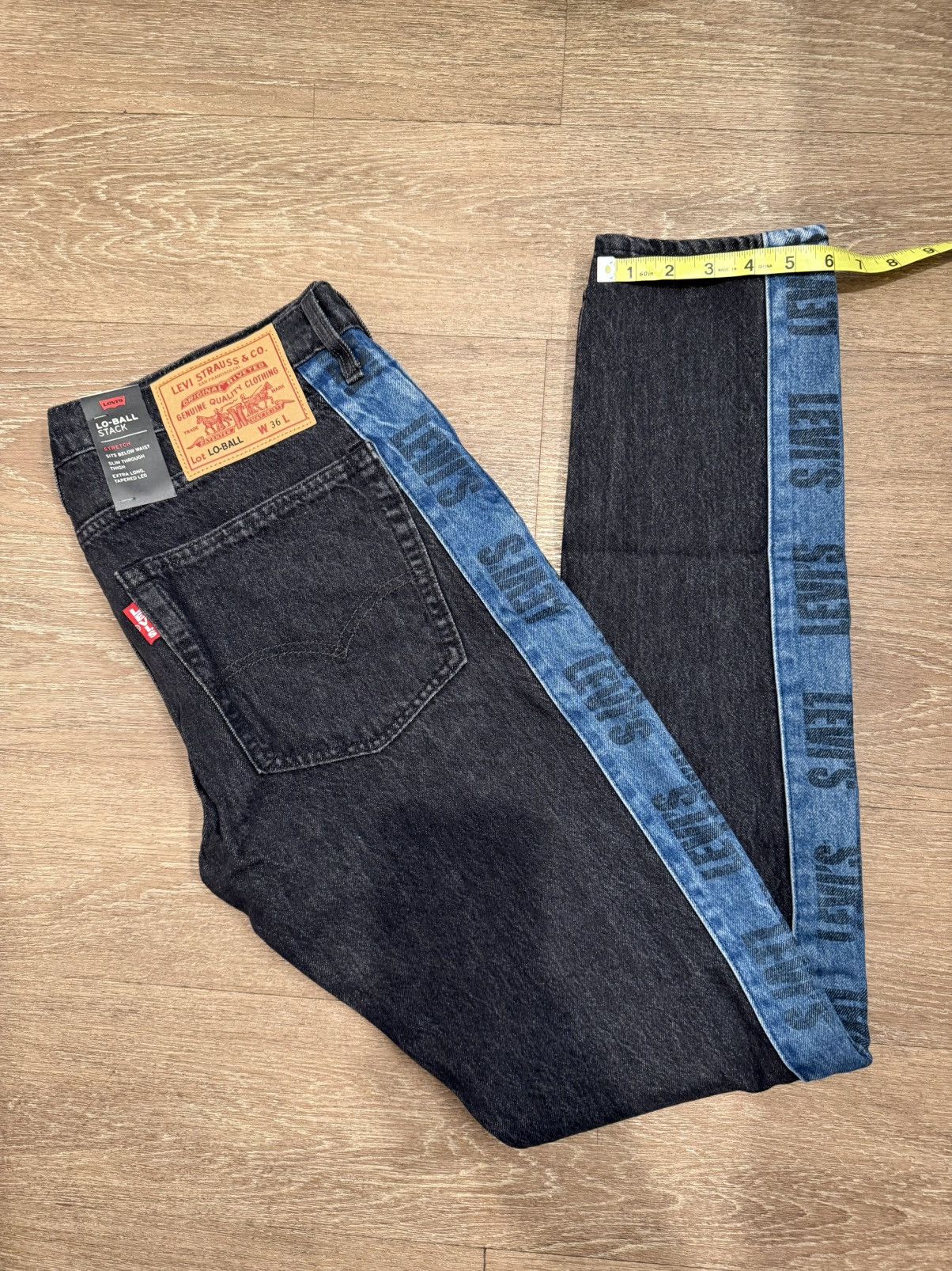 Levi's ***FINAL DROP***RARE BRAND NEW LEVIS LO BALL STACK DENIM 36 Size US 36 / EU 52 - 1 Thumbnail