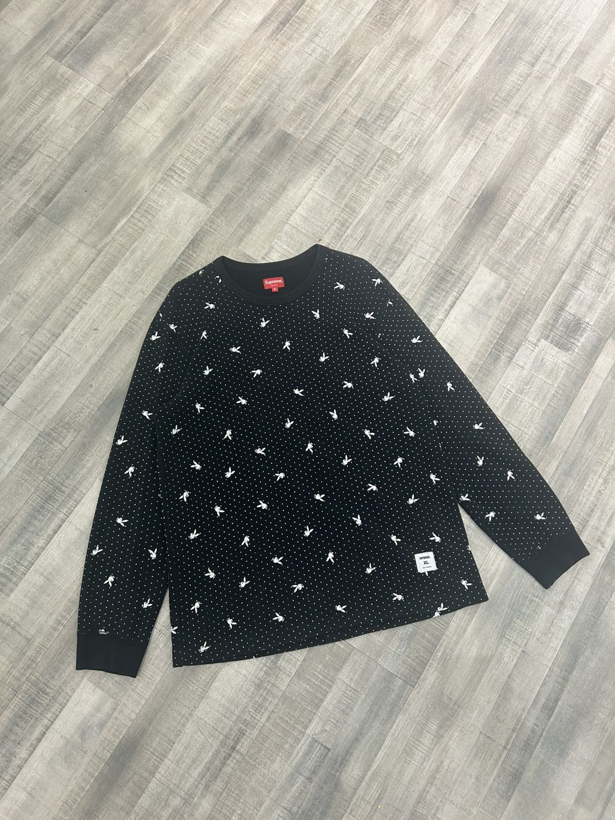 Supreme Supreme x Playboy Waffle Thermal Size US XL / EU 56 / 4 - 1 Thumbnail