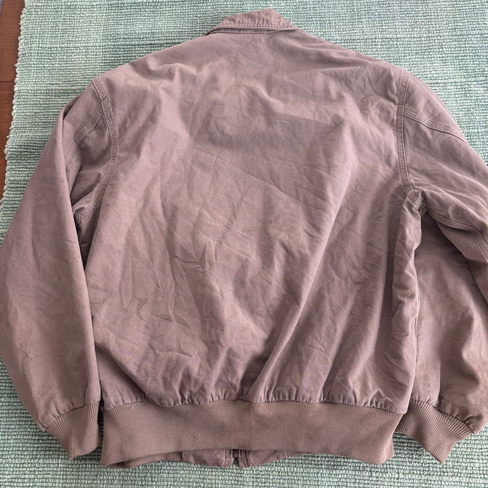 Carhartt × Vintage Vintage 2000s tan cotton Carhartt zip up work jacket size xl Size US XL / EU 56 / 4 - 9 Thumbnail