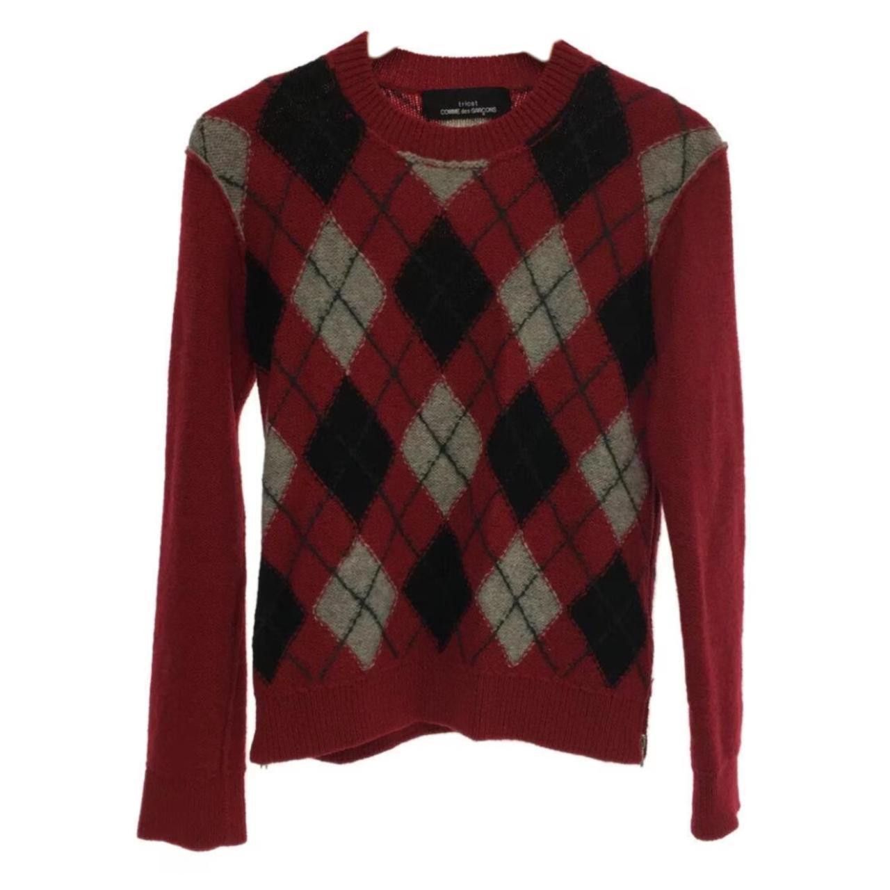 トップス COMME des GARCONS HOMMElayered wool knit 24975231_55382464_600.jpg