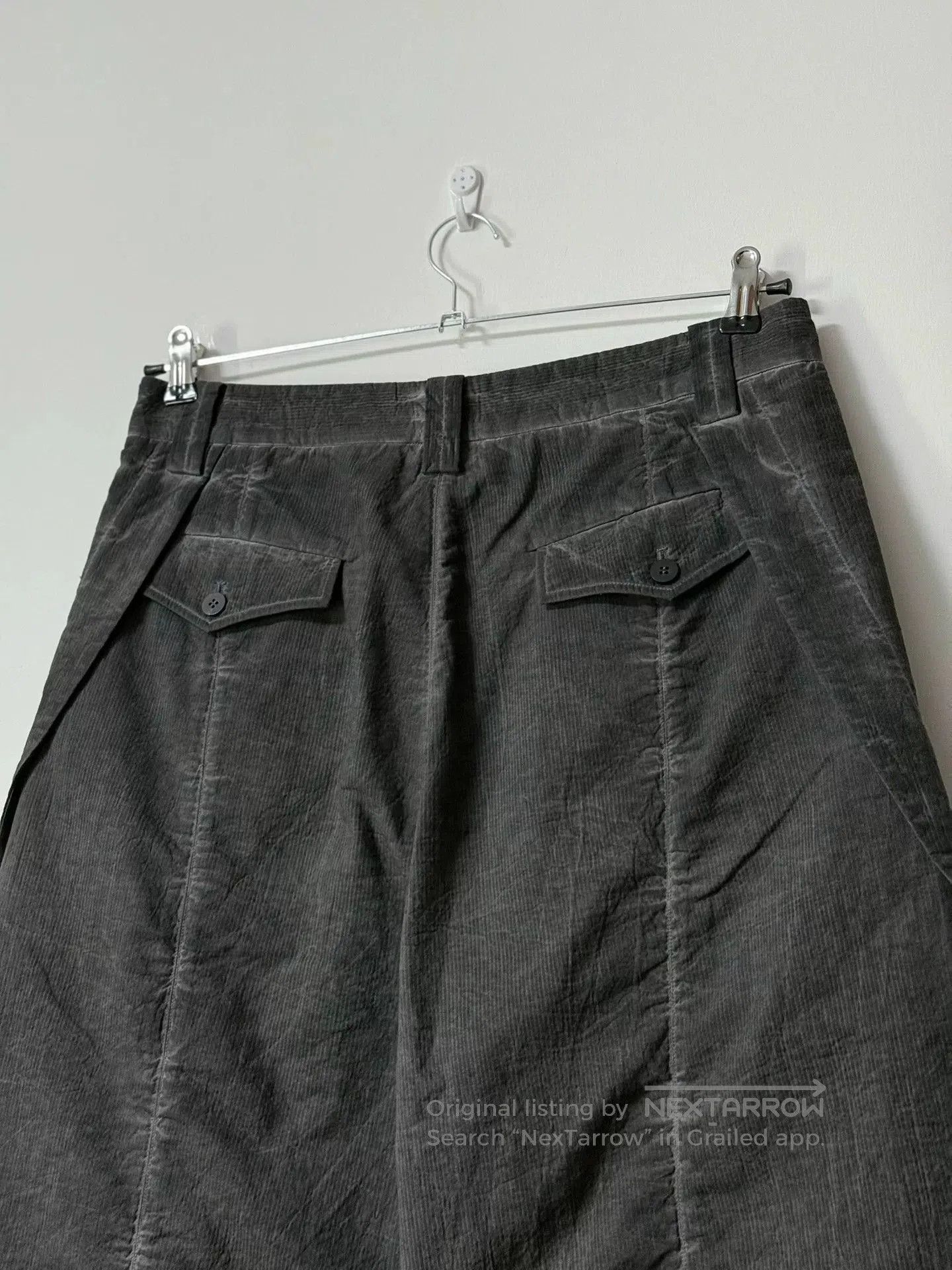 Yohji Yamamoto Ink Dust Japanese Wide-Leg Pants. Size US 30 / EU 46 - 4 Thumbnail
