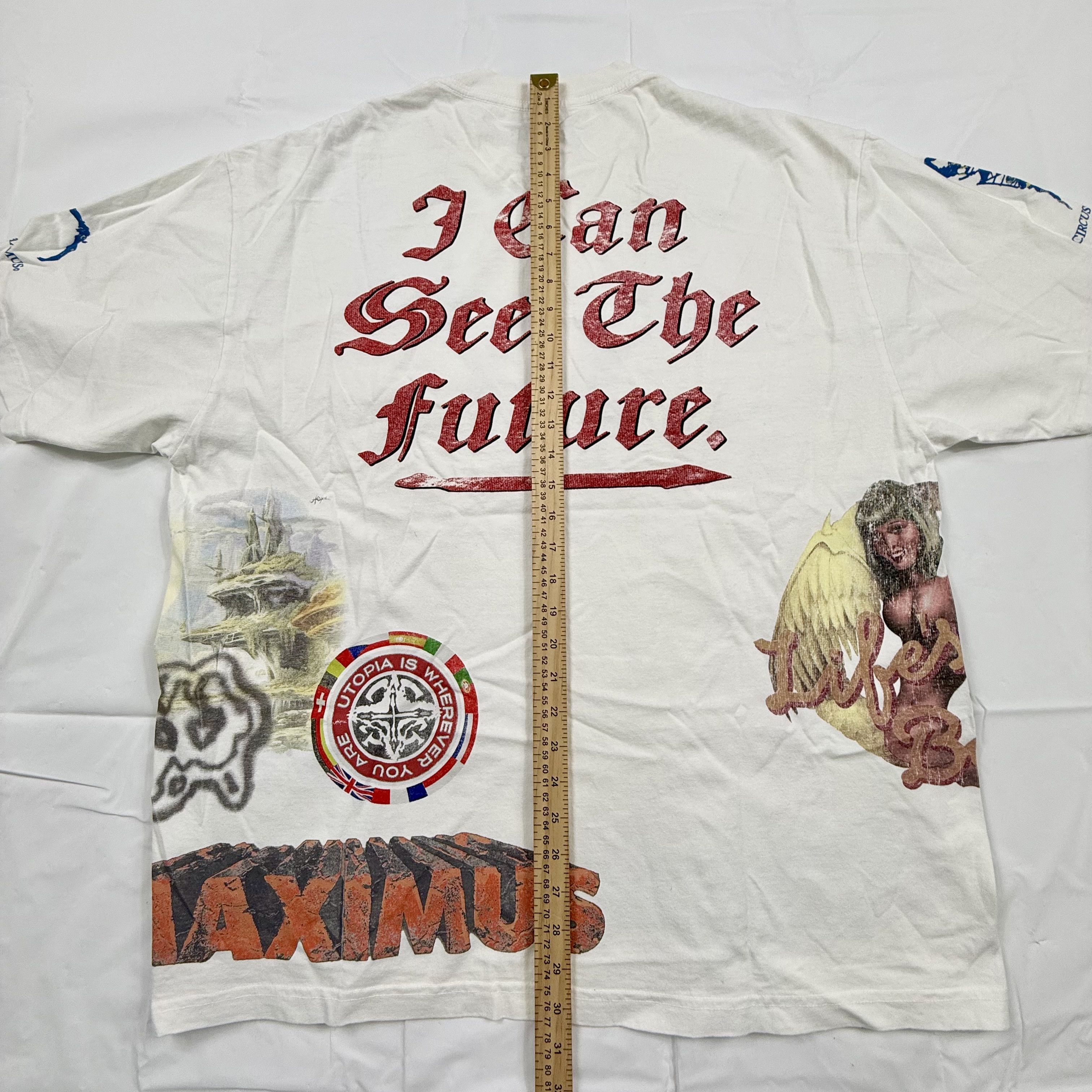 Travis Scott Travis Scott Utopia Circus Maximus Tour Shirt Size US XXL / EU 58 / 5 - 9 Thumbnail
