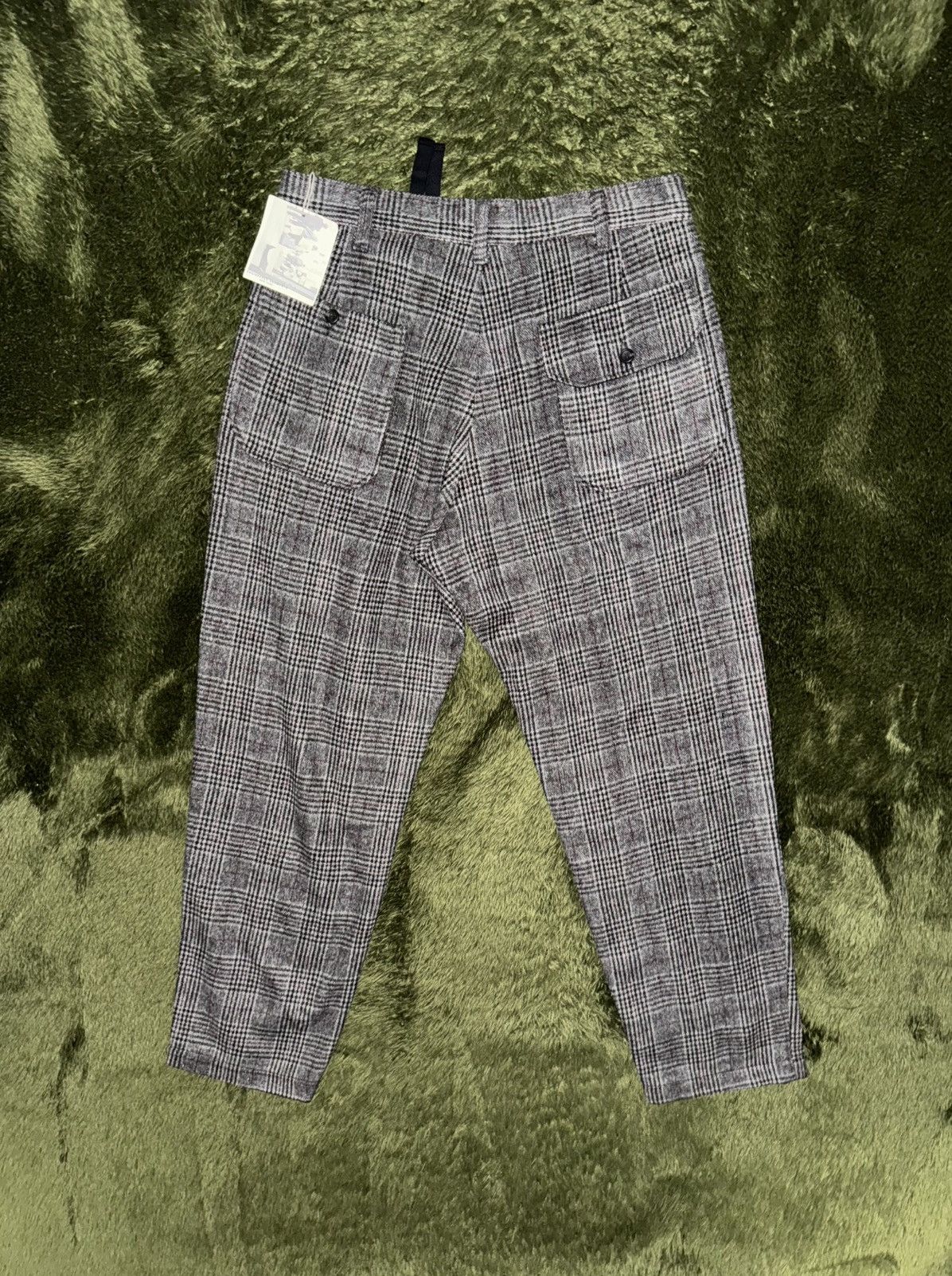 Engineered Garments [M] Engineered Garments Carlyle Check Wool Trousers Plaid Size US 34 / EU 50 - 8 Thumbnail