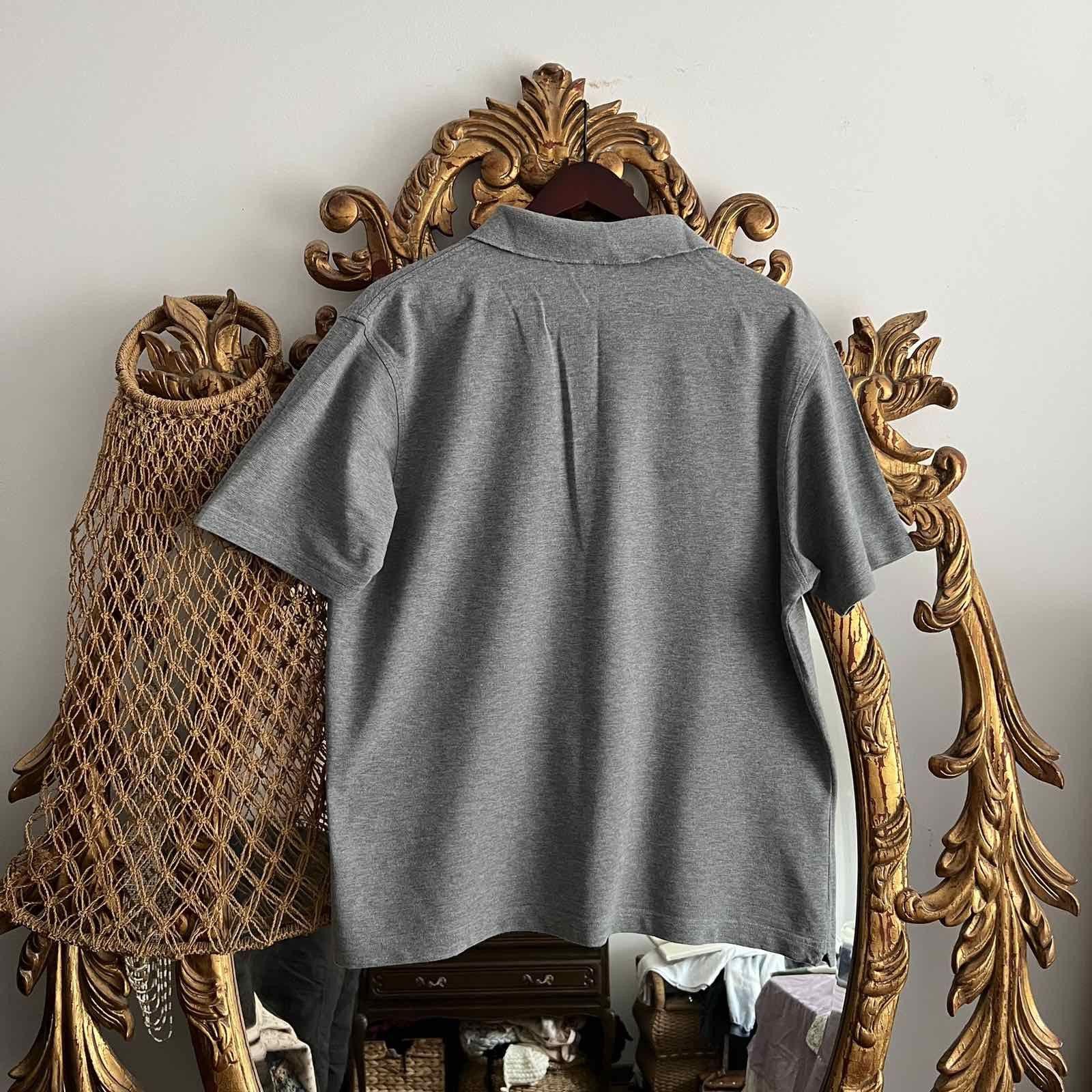 Lacoste × Vintage Vintage Lacoste luxury polo Gray tee Sz M Size US M / EU 48-50 / 2 - 2 Thumbnail