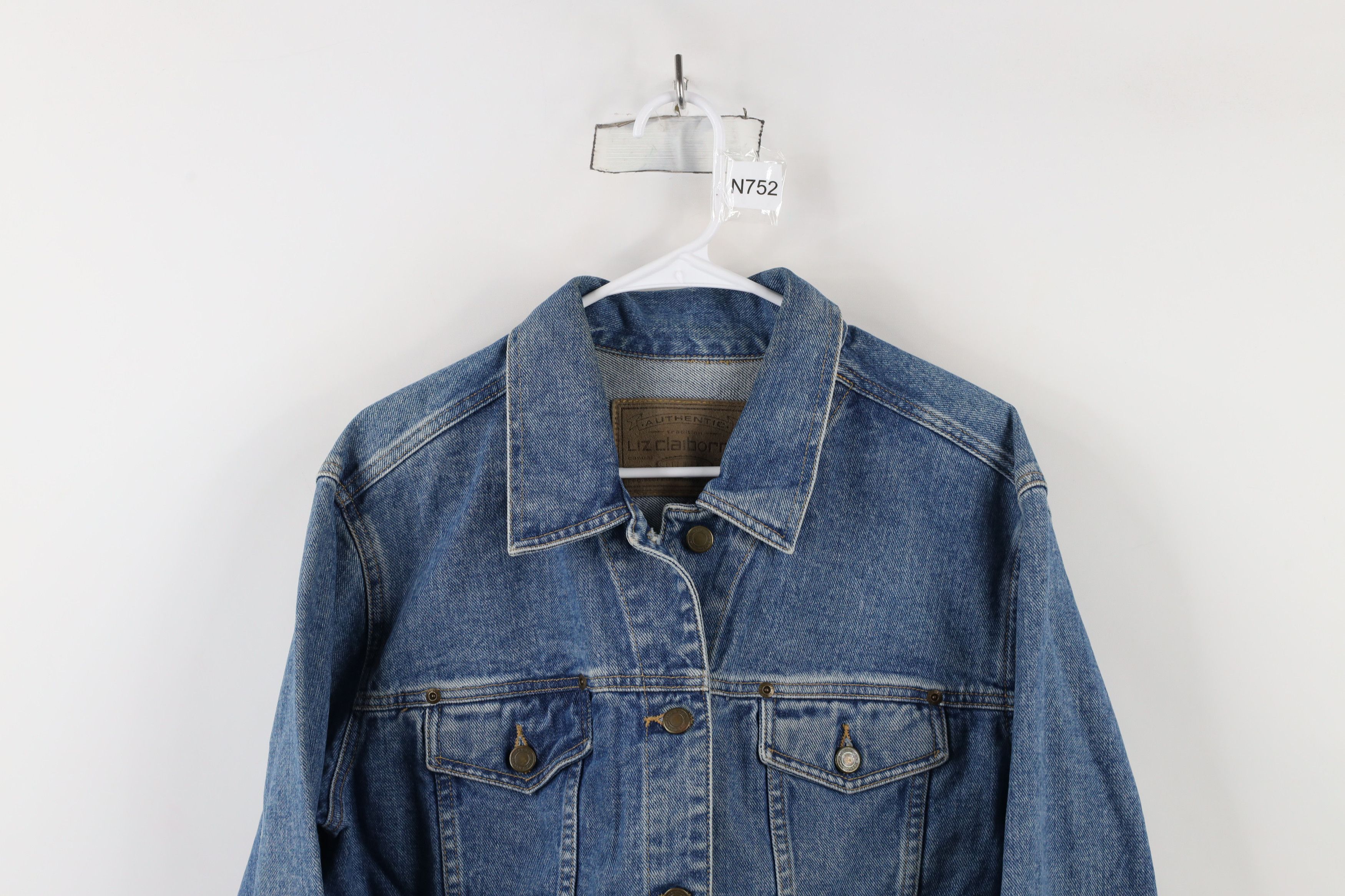 Vintage Vintage 90s Streetwear Distressed Denim Jean Trucker Jacket Size L / US 10 / IT 46 - 2 Thumbnail