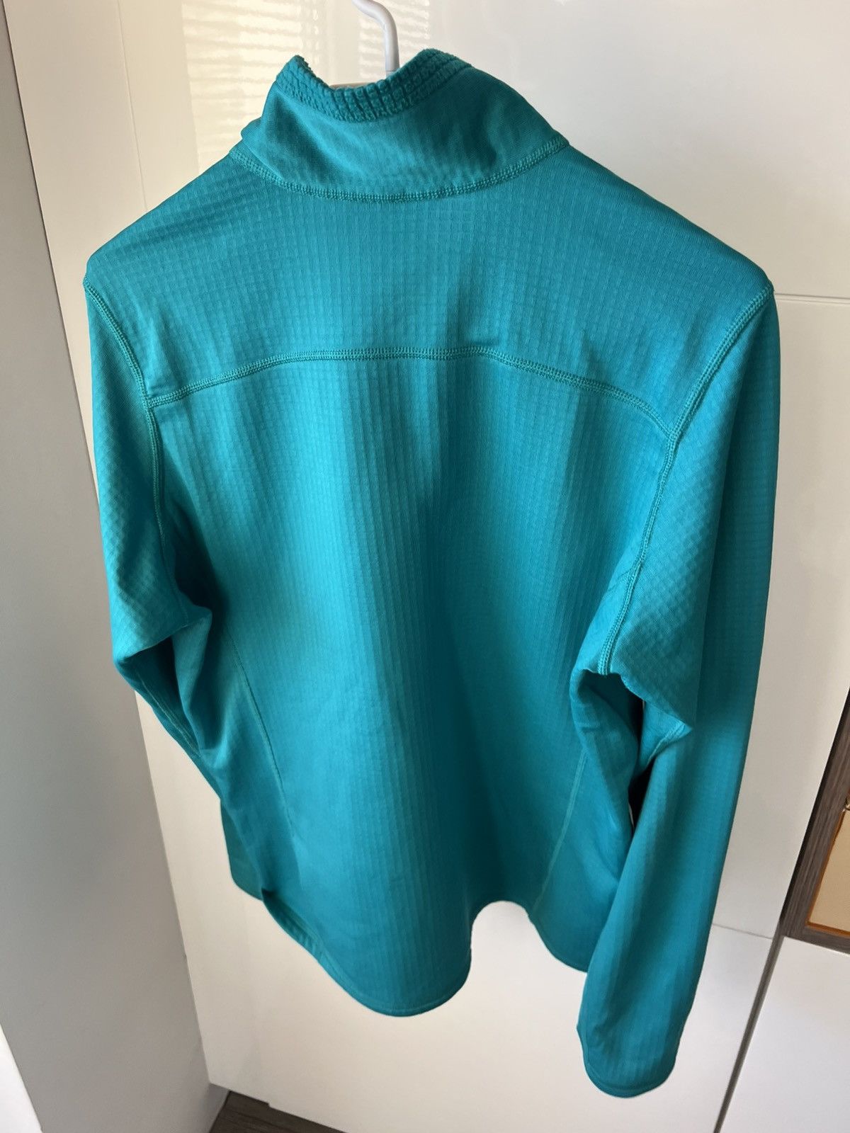 Patagonia Patagonia Polartec Gorpcore Knit Logo USA Fleece Zip Sweater Size L / US 10 / IT 46 - 7 Thumbnail