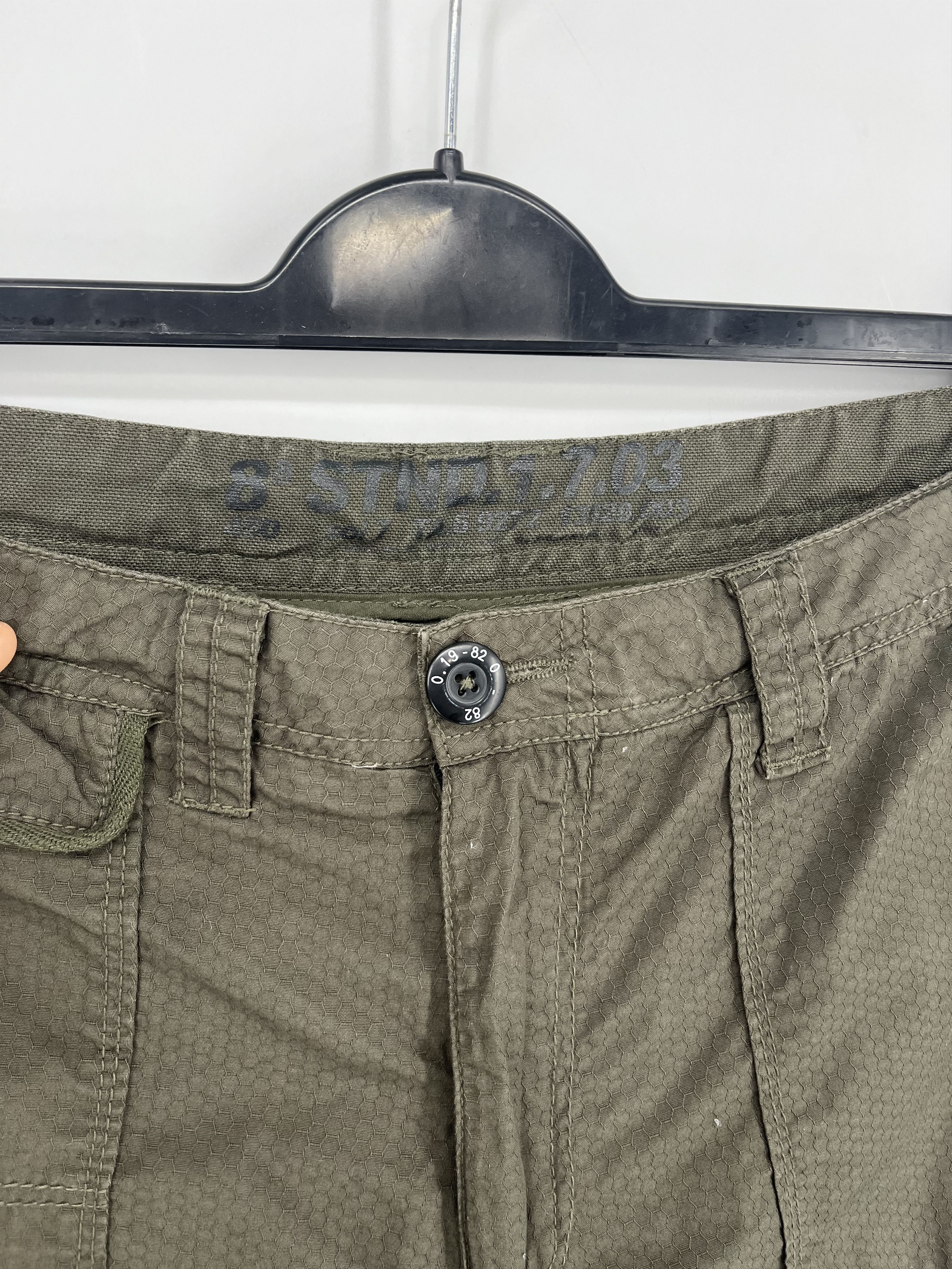 Other Vintage Army frst Combat Cargo Shorts Size US 36 / EU 52 - 6 Thumbnail