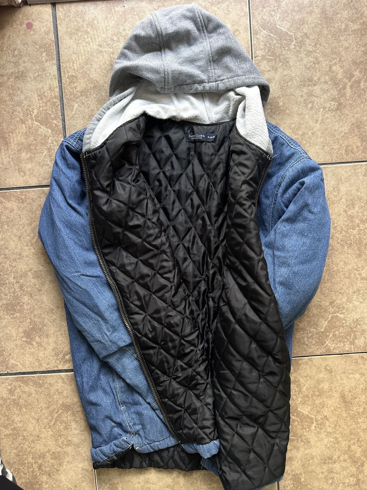 Faded Glory Denim coat Size US XL / EU 56 / 4 - 2 Thumbnail