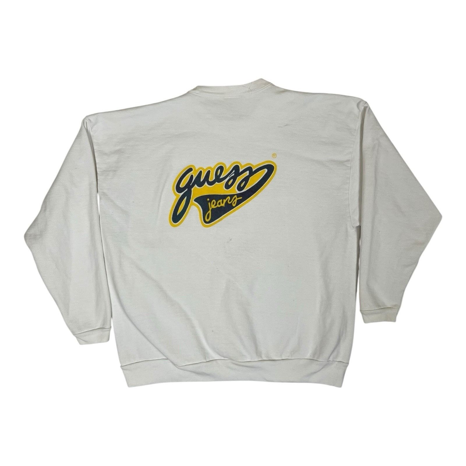 Guess Vintage Guess Jeans USA Crewneck Sweatshirt Adult Size Mediu Size US M / EU 48-50 / 2 - 1 Thumbnail