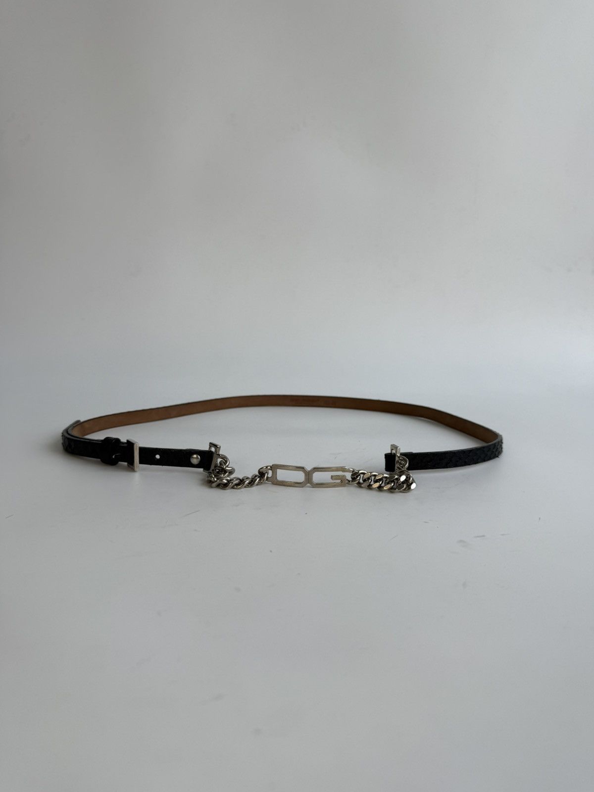 Dolce & Gabbana Dolce & Gabbana archive DG buckle chain belt Size ONE SIZE - 4 Thumbnail