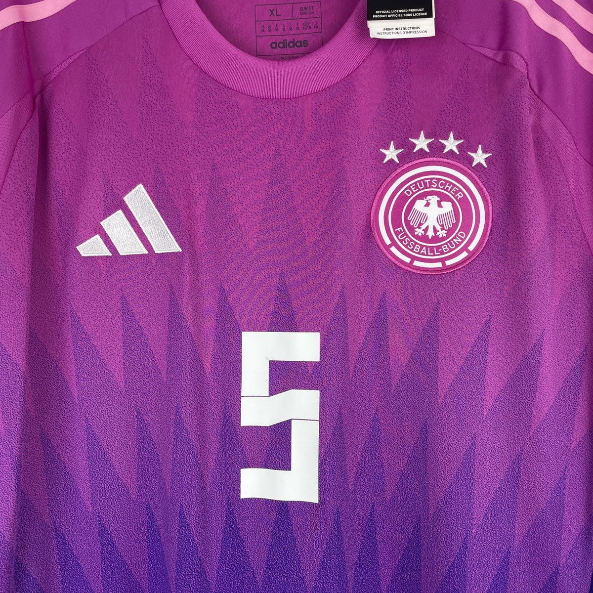 Adidas Germany Pascal Gross Adidas Pink Jersey Euro 2024 size XL Size US XL / EU 56 / 4 - 3 Thumbnail