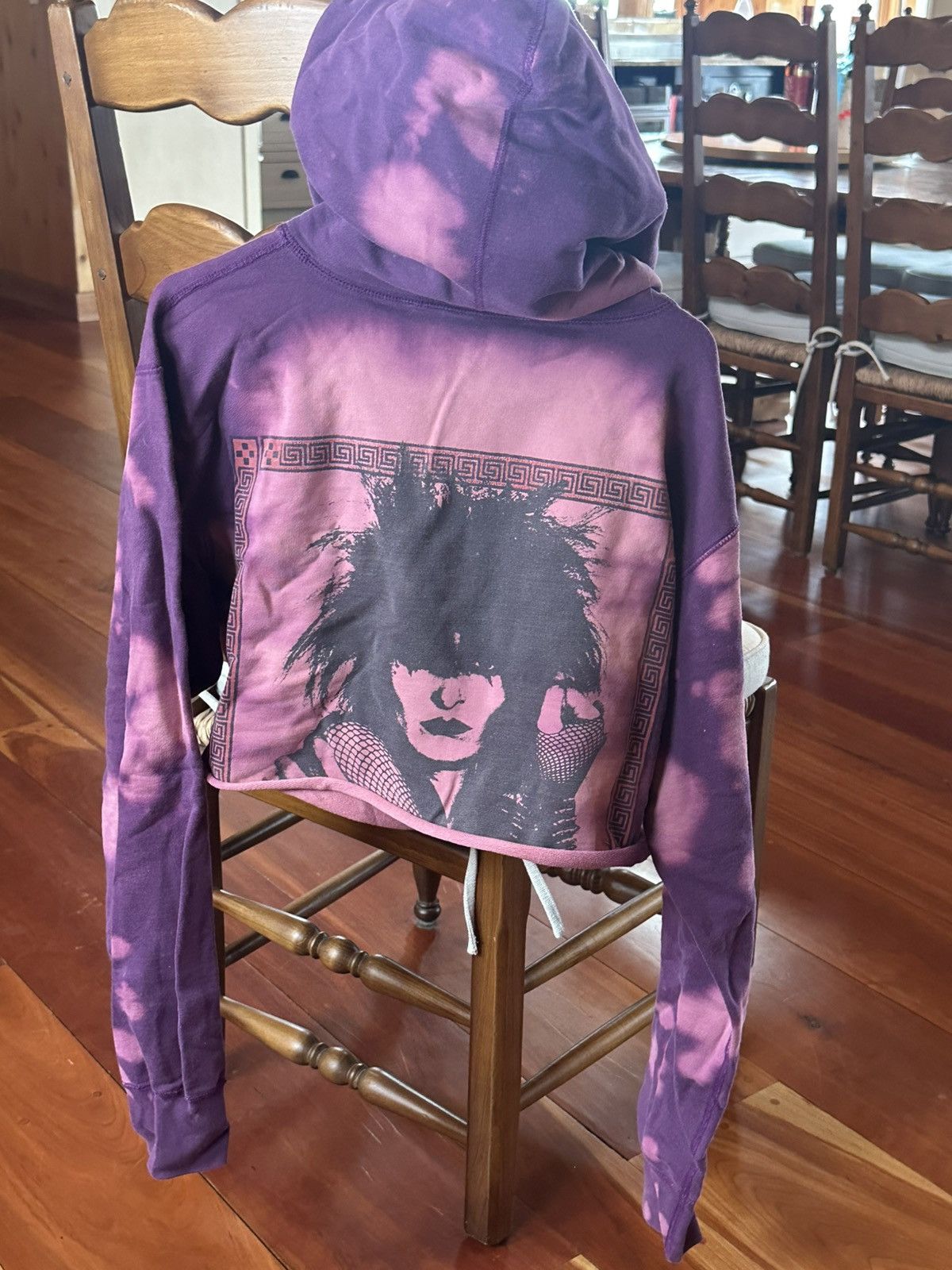 Supreme *CROPPED* SS14 Supreme Siouxsie Sioux Tie Dye hoodie Size US XL / EU 56 / 4 - 2 Thumbnail