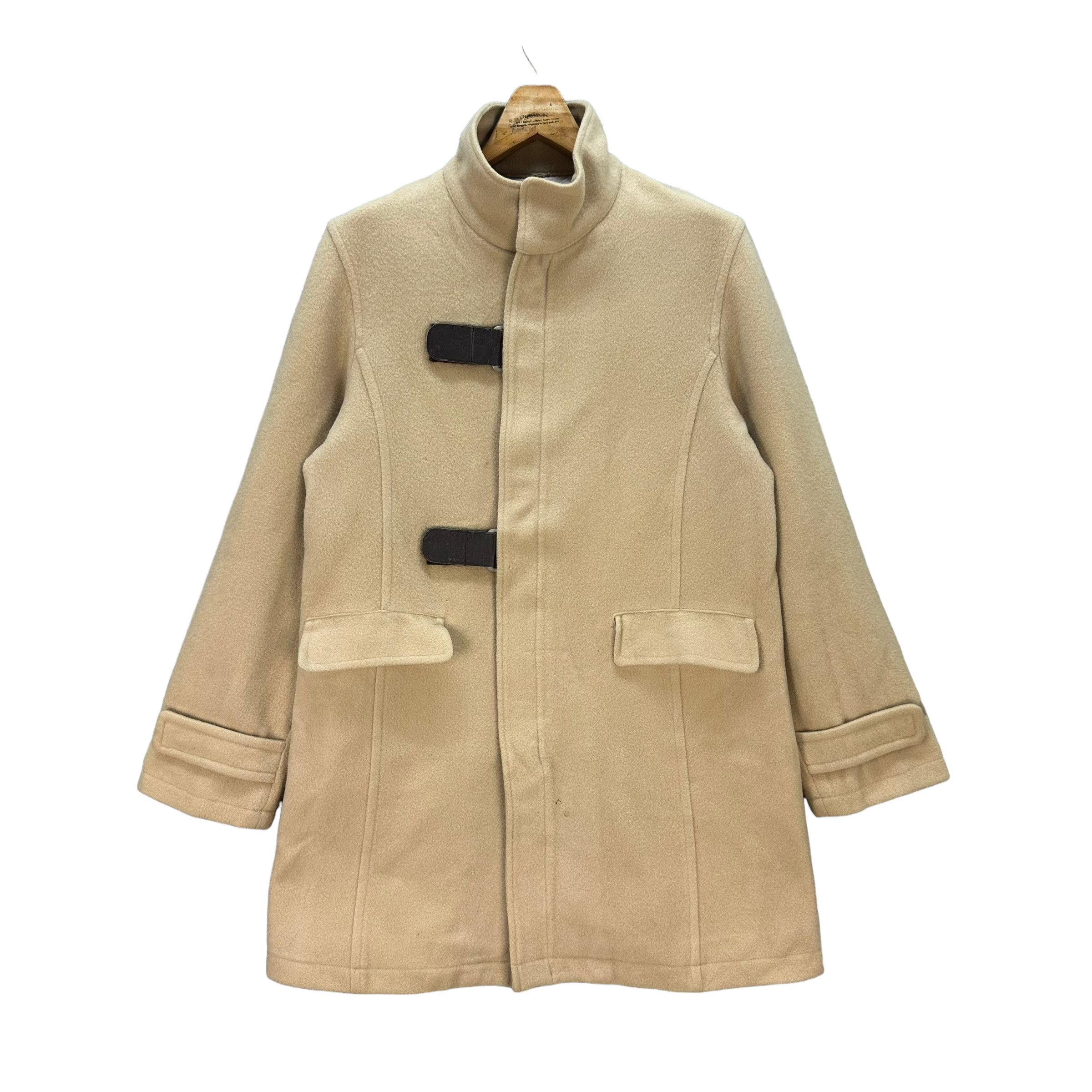 PPFM PPFM STRAP ZIPPER WOOL OVERCOAT #8595-016 Size US M / EU 48-50 / 2 - 1 Thumbnail