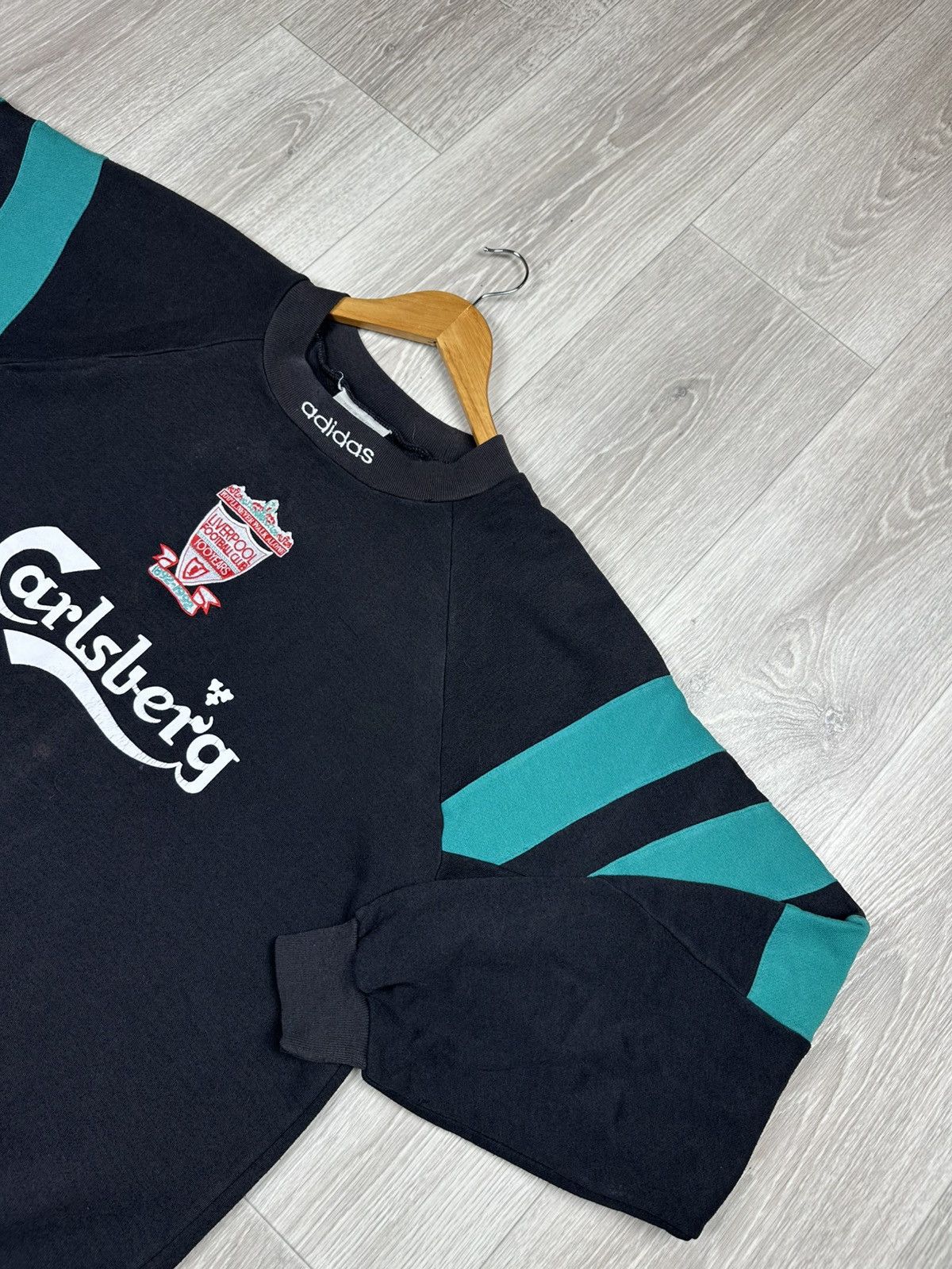 Adidas Vintage Adidas Liverpool 1992 Sweatshirt Size US XL / EU 56 / 4 - 2 Thumbnail