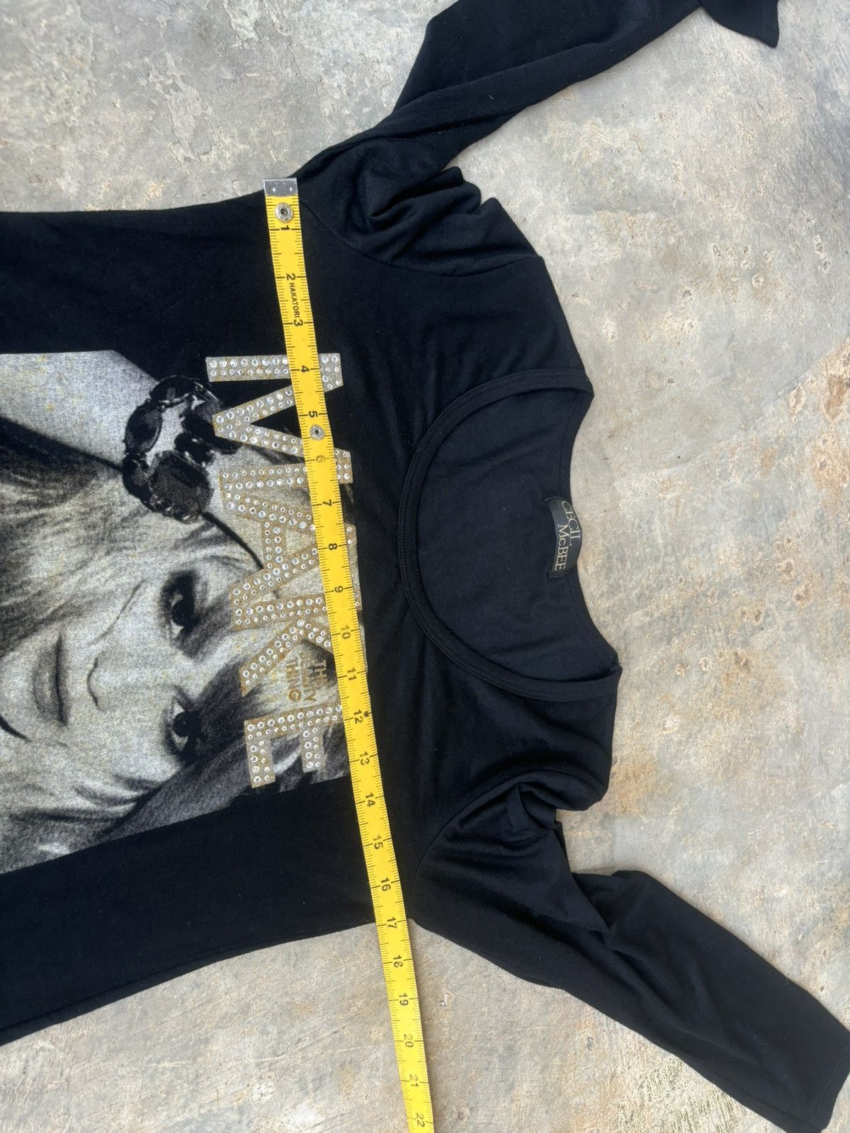Hysteric Glamour × If Six Was Nine × Japanese Brand Y2k Cecil McBEE Make Hysteric Glamour Style Longsleeve Size US M / EU 48-50 / 2 - 8 Thumbnail