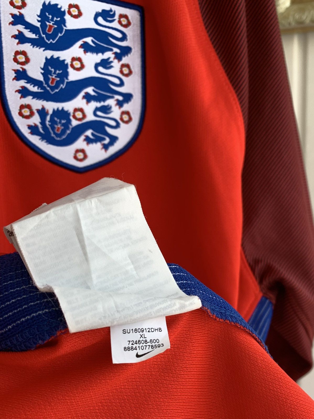 Nike Nike England 2016-2017 Away Shirt Soccer Jersey Size XL Size US XL / EU 56 / 4 - 9 Thumbnail