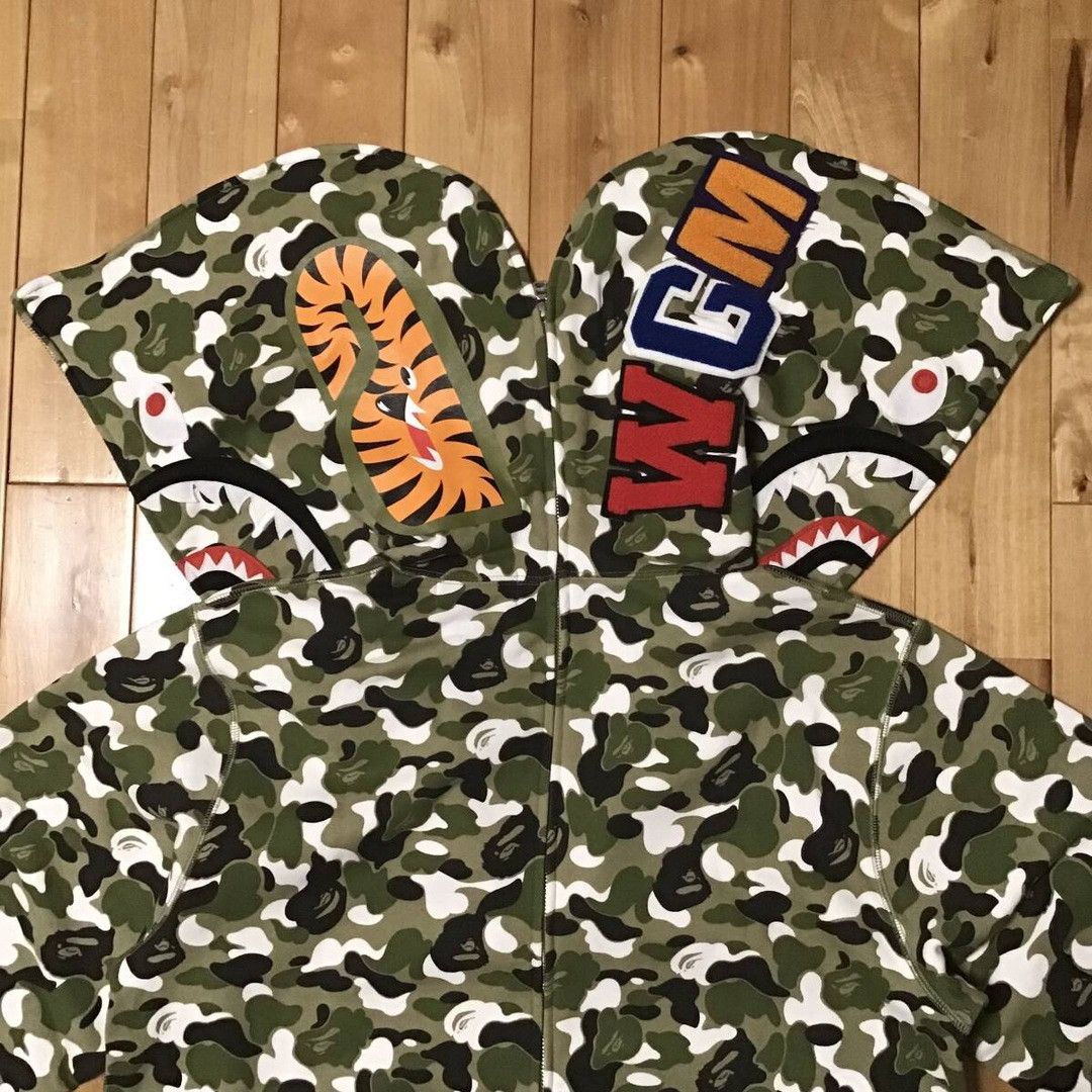 Bape 2024 🔥ZOZO Store Camo🔥 BAPE shark full zip hoodie APE Size US XL / EU 56 / 4 - 2 Thumbnail