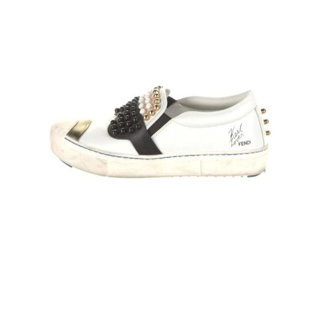 Fendi Fendi Karl Lover Slip-On Sneakers Size US 7 / IT 37 - 4 Thumbnail