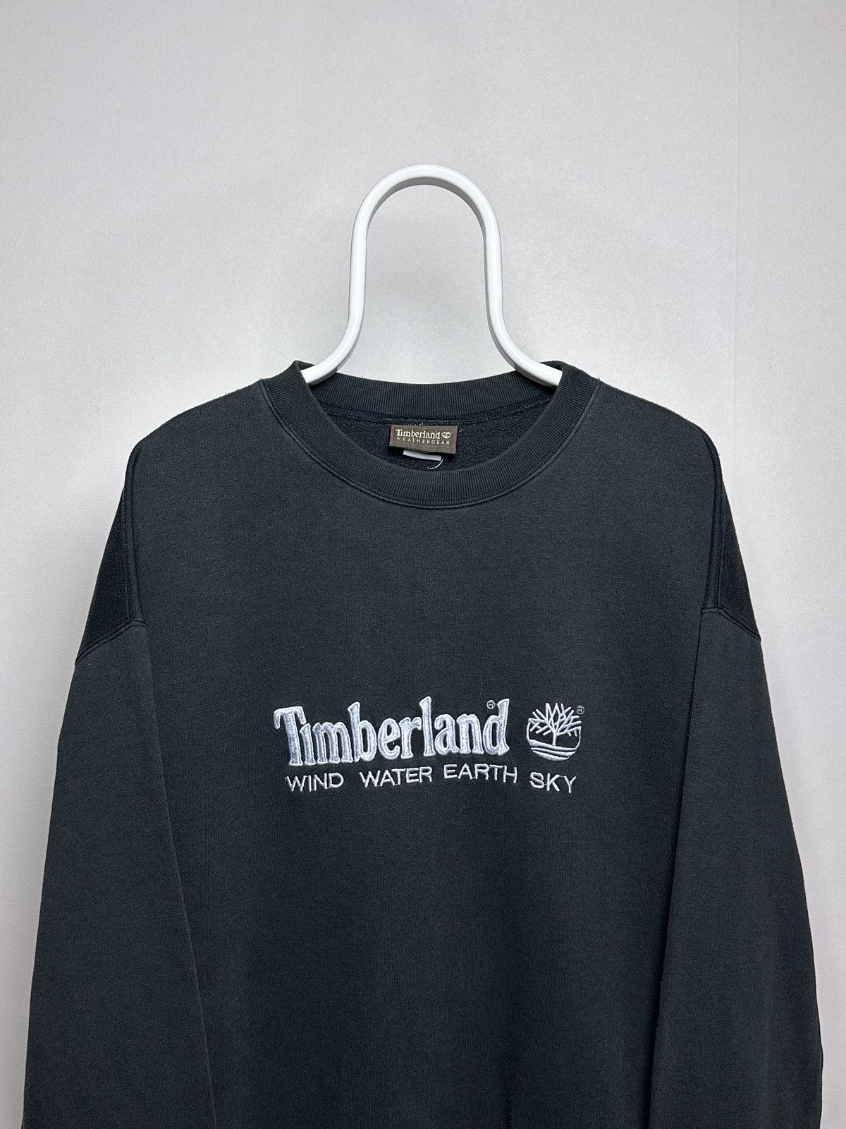 Timberland Timberland WeatherGear Sweatshirt Embroidered Logo 90s Size US XL / EU 56 / 4 - 2 Thumbnail