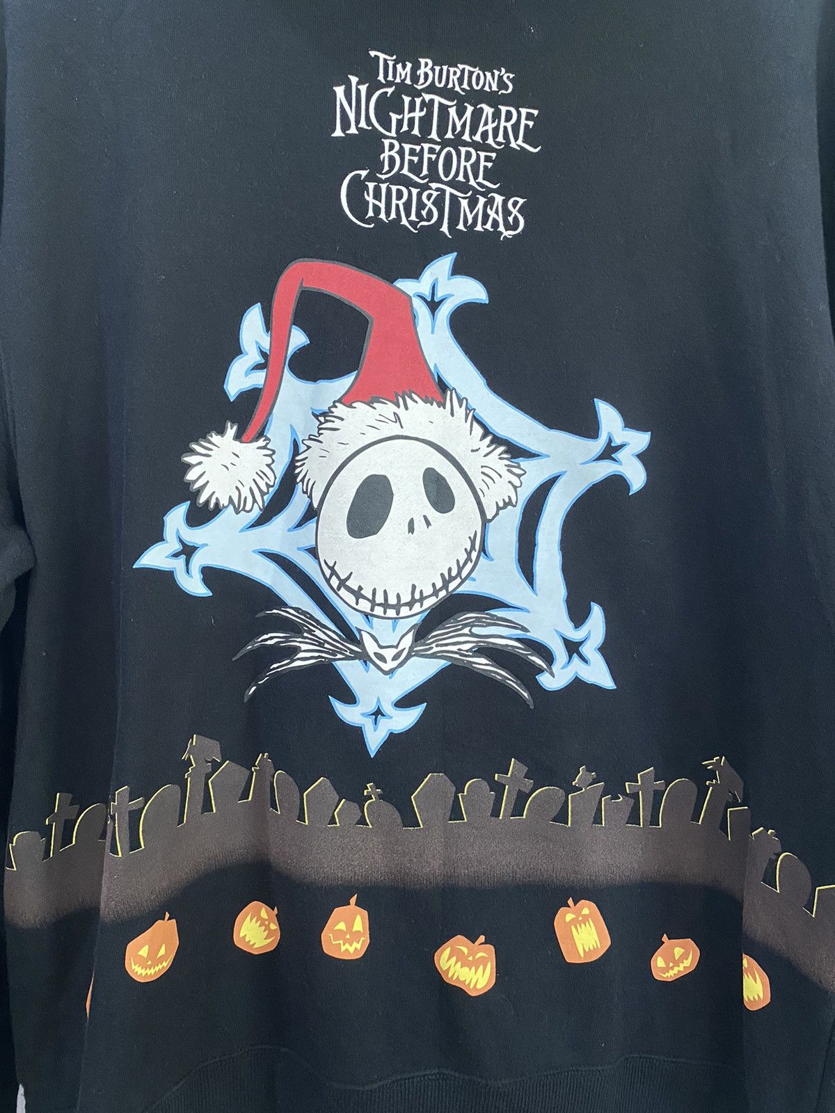 Disney × Vintage Disney Before Christmas Jack Skellington Hoodie Size US L / EU 52-54 / 3 - 4 Thumbnail