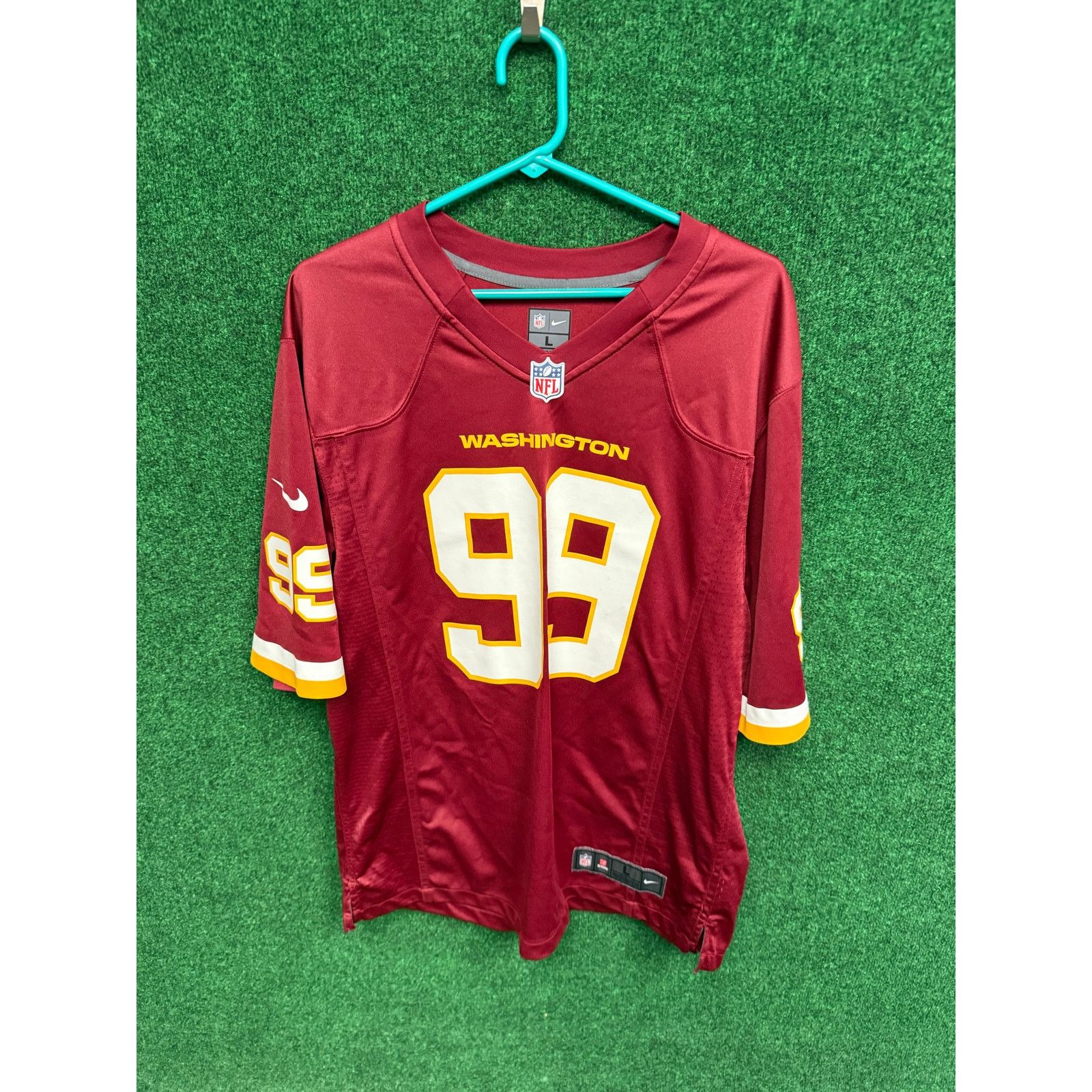 Nike Nike Washington Redskins Chase Young Jersey Sz Large Size US L / EU 52-54 / 3 - 1 Thumbnail