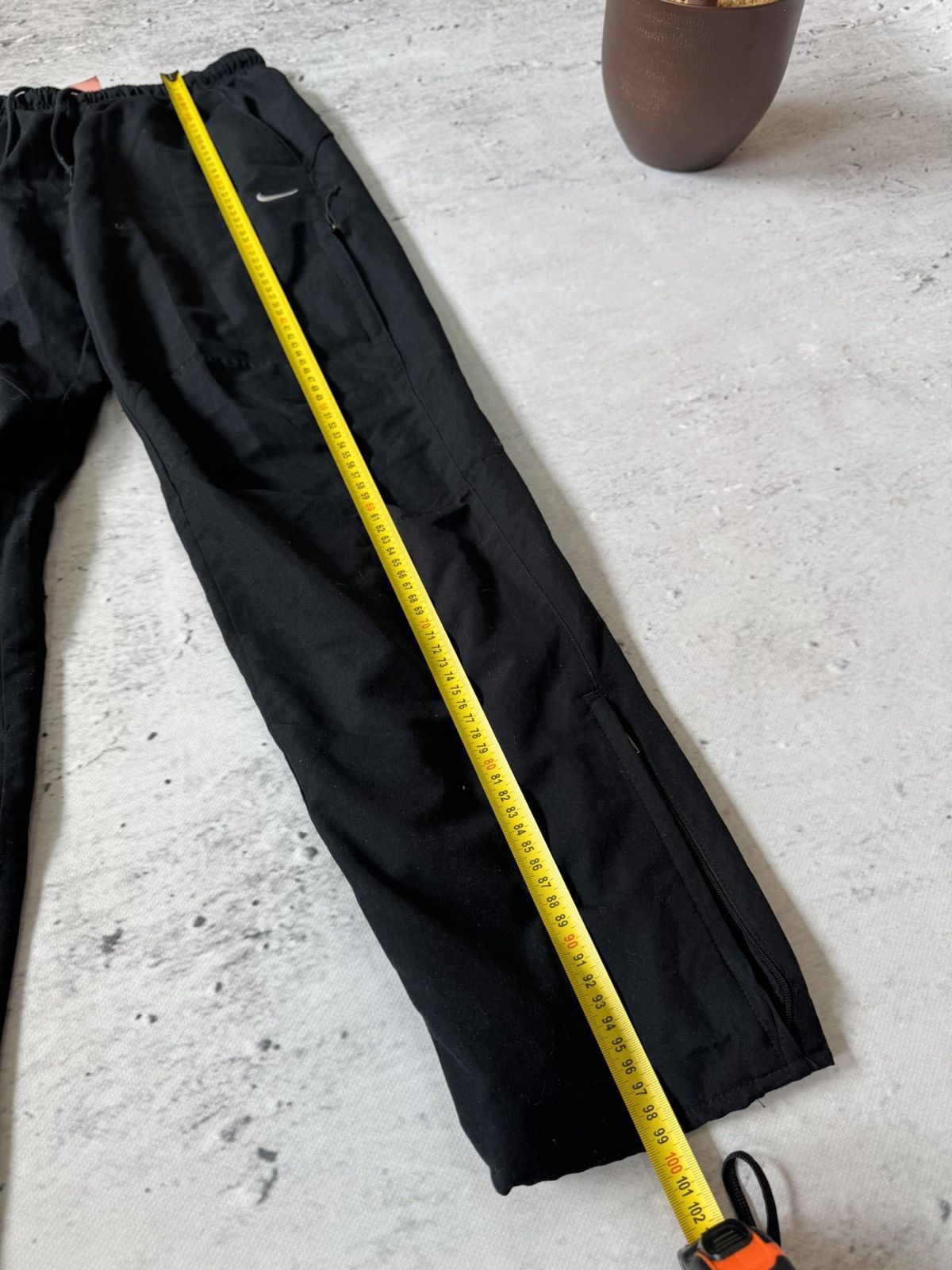 Nike × Vintage NIKE NYLON VINTAGE Y2K OVERSIZE BAGGY FIT PANTS SWEATPANTS Size US 32 / EU 48 - 11 Thumbnail