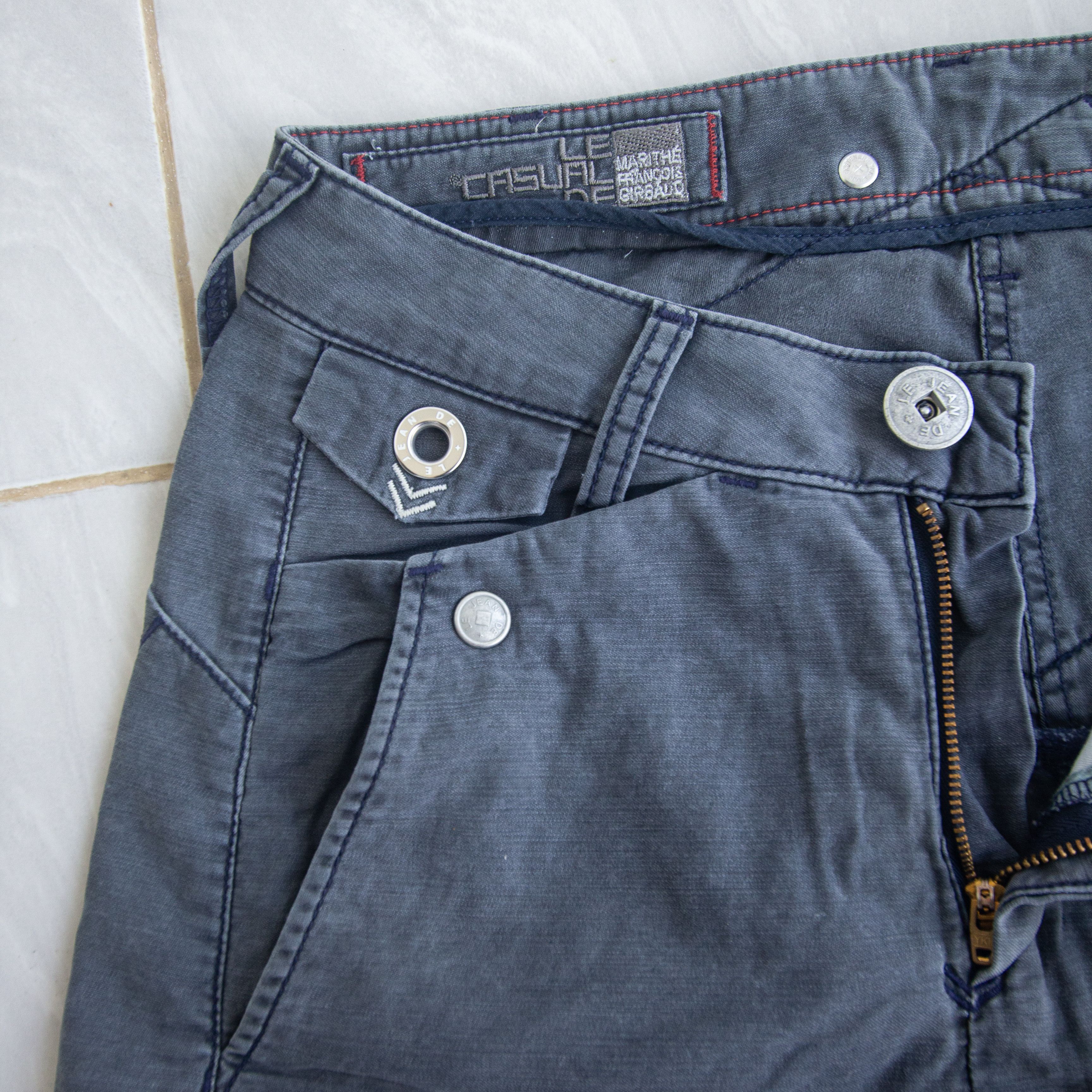 Marithe + Francois Girbaud × Vintage Le Casual De Marithe Francois Girbaud Bondage Pants Size US 30 / EU 46 - 7 Thumbnail