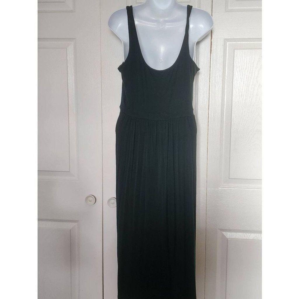Other Daily Ritual Forest Green Dress Size L / US 10 / IT 46 - 3 Thumbnail