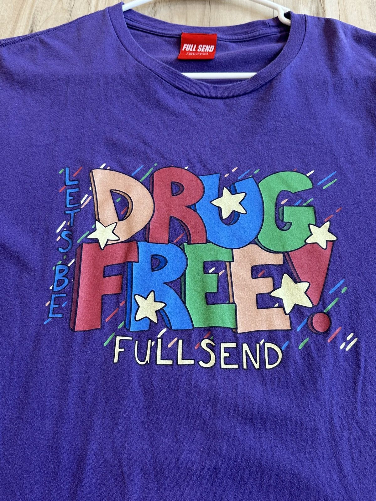 Full Send Full Send by NELK Drug Free T-Shirt Size XL Size US XL / EU 56 / 4 - 2 Thumbnail