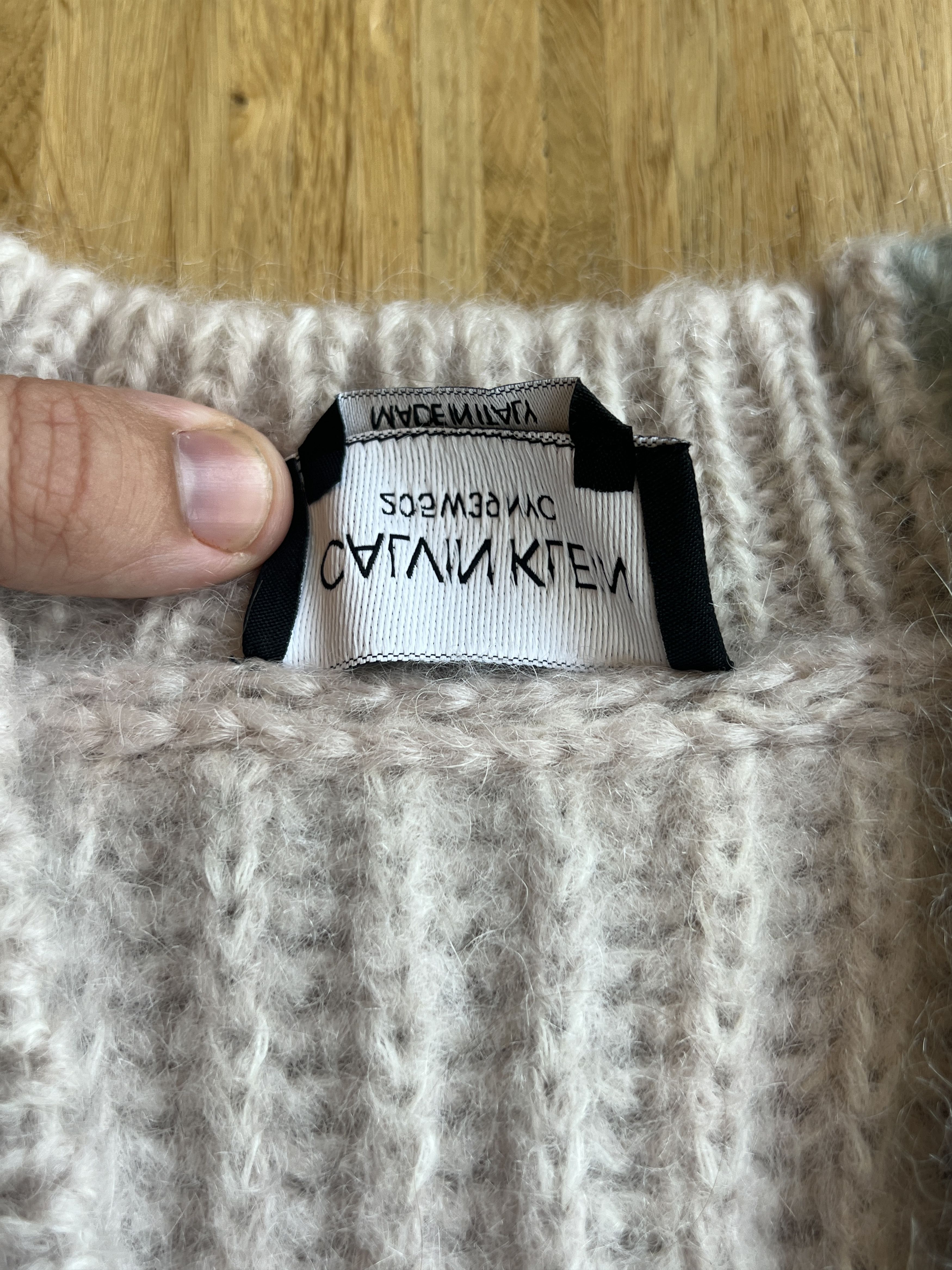 Calvin Klein 205W39NYC Calvin Klein 205W39NYC Mohair vest Size US XL / EU 56 / 4 - 4 Thumbnail