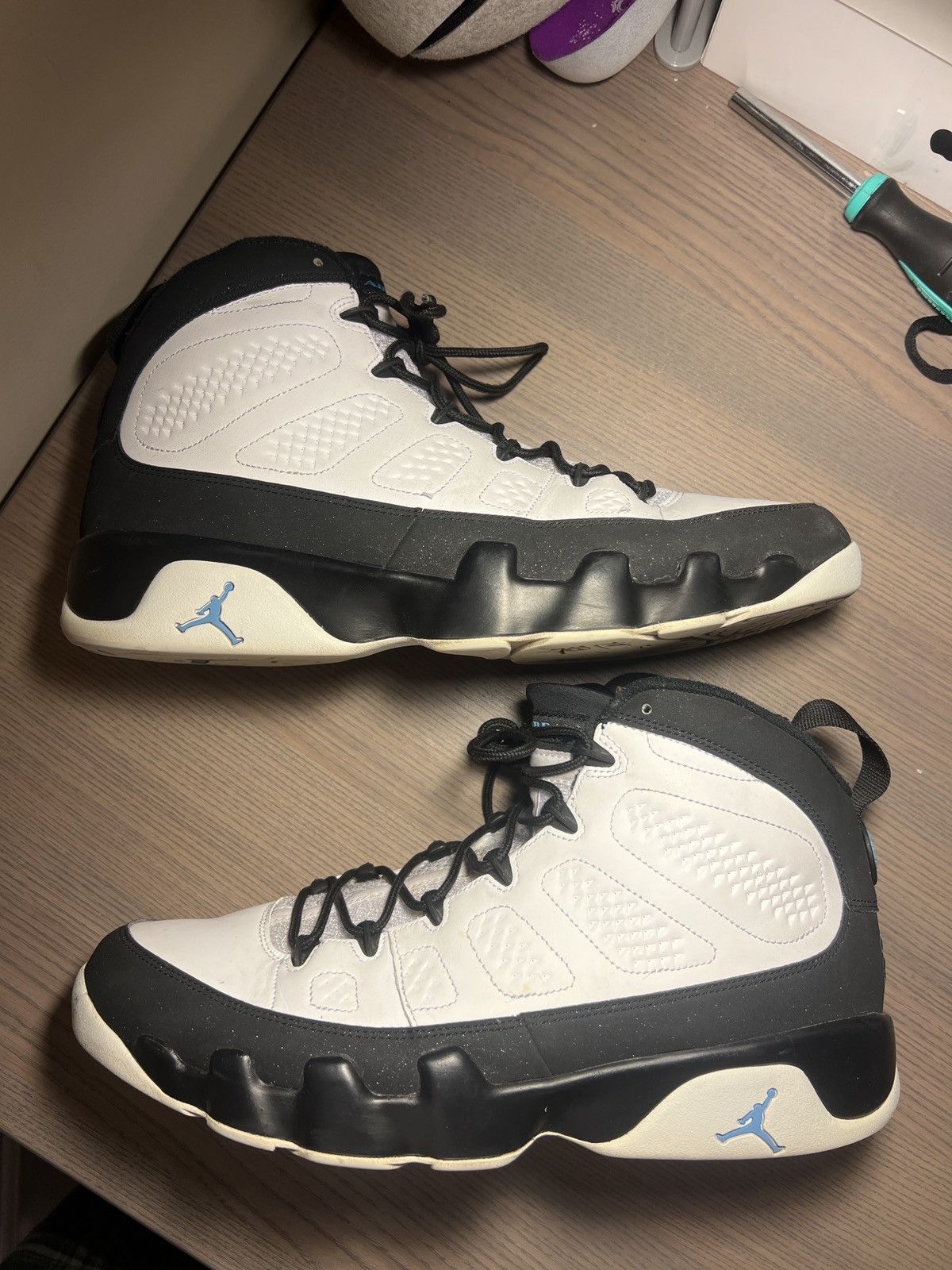 Jordan Brand Air Jordan 9 “university blue” Size US 13 / EU 46 - 1 Thumbnail
