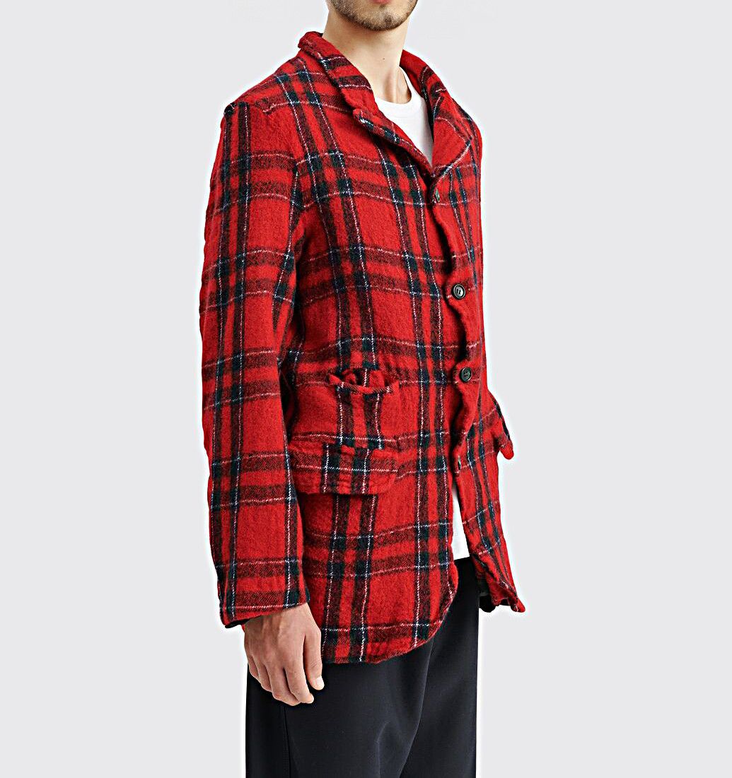 Comme des Garcons SHIRT Runway F/W 22/23 Tartan-Check Blazer Size 38L - 1 Thumbnail