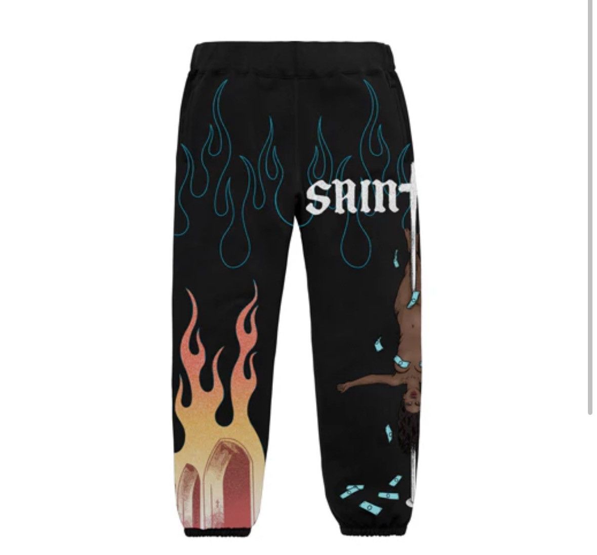 Other 🆕 Not a Cult sweatpants Christian ✝️ Sex Club By St Jhn🎸 Size US 36 / EU 52 - 1 Thumbnail