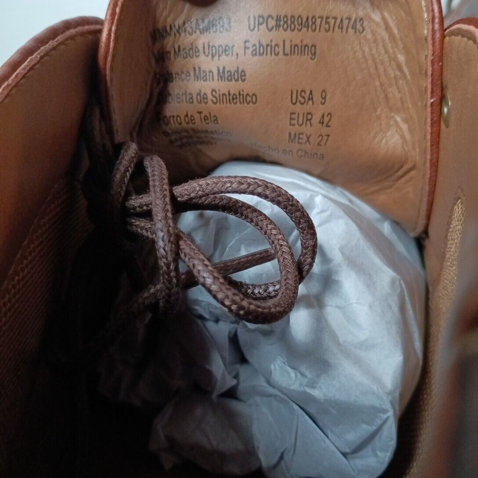 Other Madden NYC Mens Adam Chukka Dress Boots Leather Brown Size 9 Size US 9 / EU 42 - 6 Thumbnail