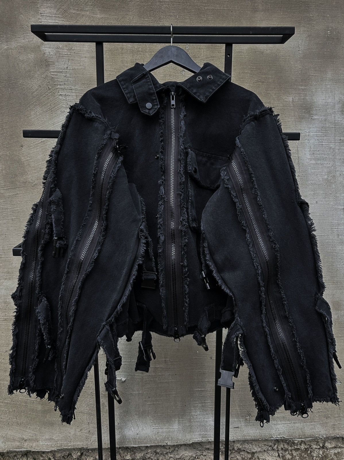 Other 🕷BALENCI RICK OWENS OPIUM CARTI STYLE Y2K BONDAGE JACKET Size US M / EU 48-50 / 2 - 2 Thumbnail