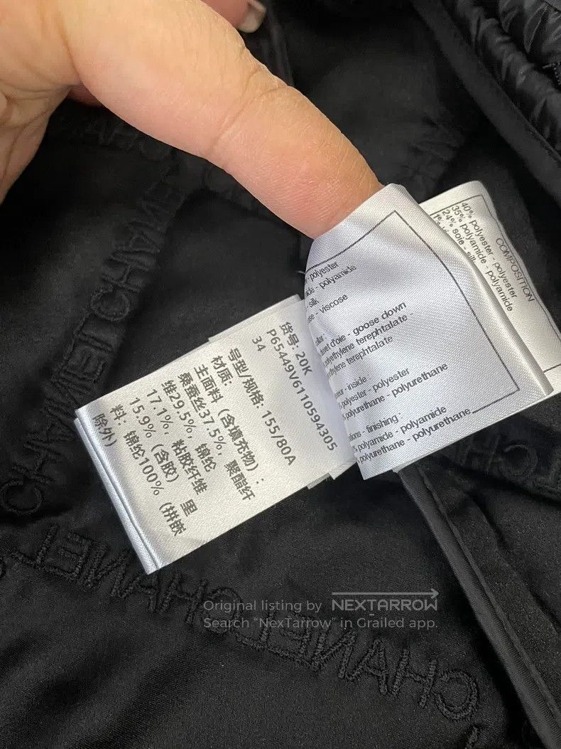 Chanel Chanel Equestrian series black diamond-patterned cotton ja Size XXS / US 00 / IT 34 - 9 Thumbnail