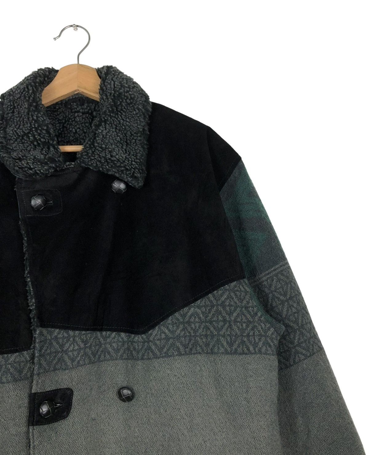 Japanese Brand 🔥VINTAGE HEAVY WOOL JACKET DOUBLE BREAST DARJE JAPAN Size US L / EU 52-54 / 3 - 6 Thumbnail