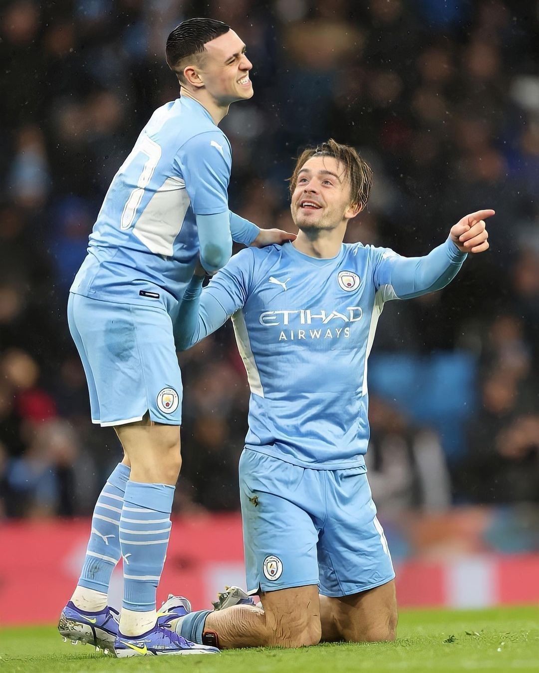 Manchester City 2021/2022 Away #10 Grealish Soccer Jersey