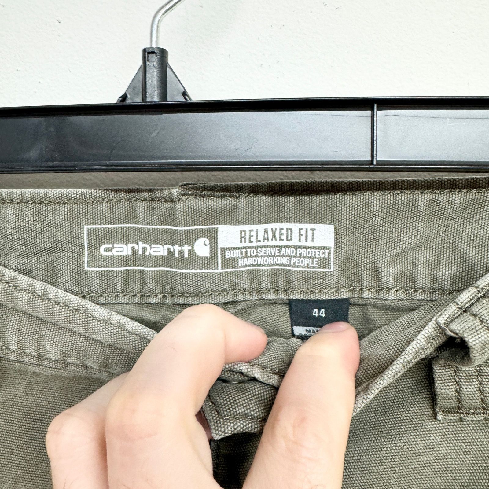 Carhartt Carhartt Construction Distressed Relaxed Carpenter Shorts 44 Size US 44 / EU 60 - 2 Thumbnail