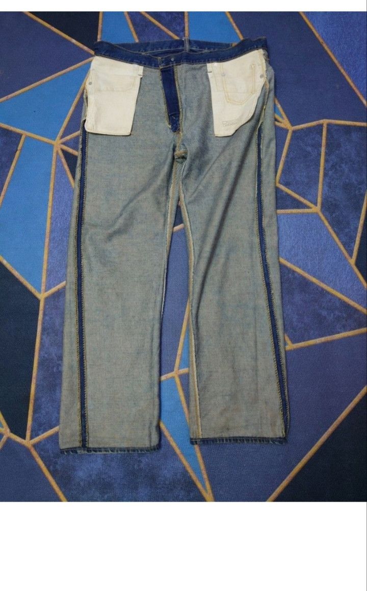 Levi's True Vtg 60/70's Levi’s 805 top No. 8 nonselvedged Capital E Size US 36 / EU 52 - 4 Thumbnail