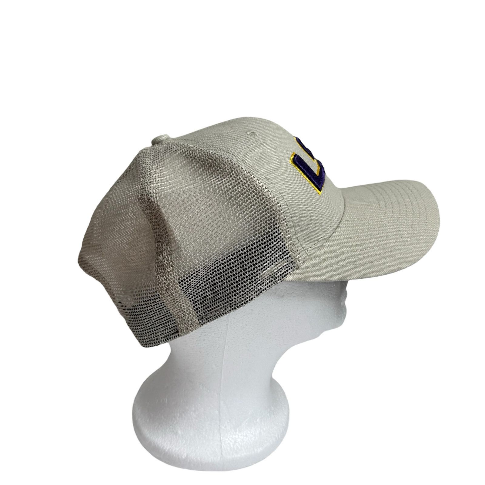 New Era NEW ERA LSU *NEW* Tan SnapBack Logo Cap Mesh One Size Size ONE SIZE - 2 Thumbnail