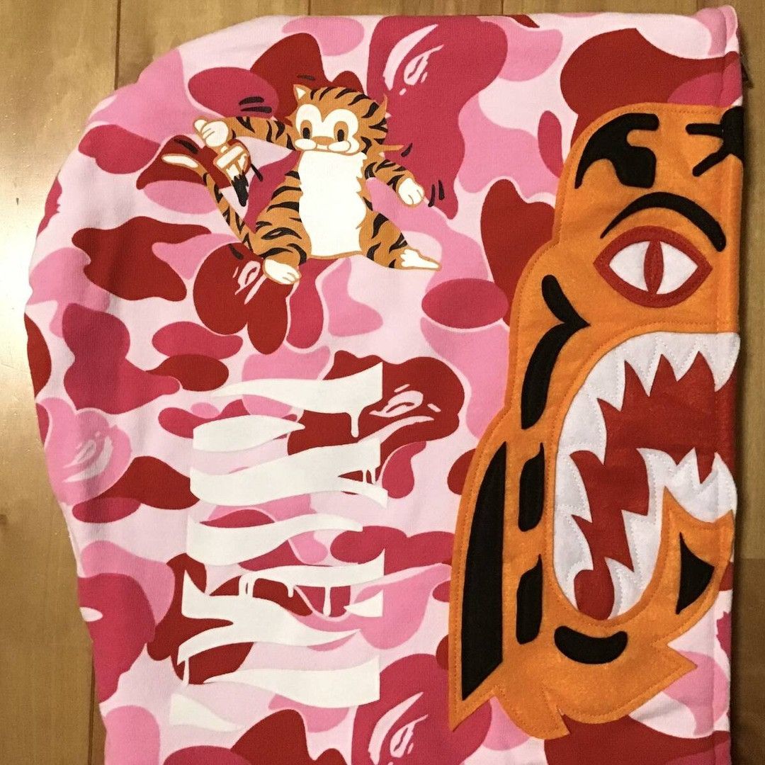 Bape BAPE ABC camo pink tiger full zip hoodie a bathing ape Size US L / EU 52-54 / 3 - 4 Thumbnail
