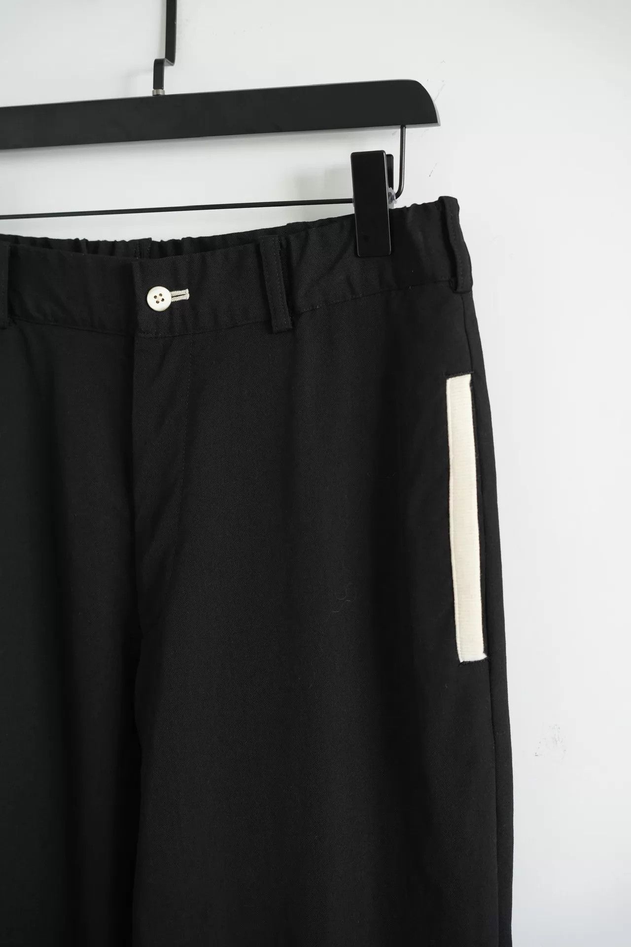 Yohji Yamamoto Yohji Yamamoto 09AW Beast White Buckle Wool Pants Size US 34 / EU 50 - 4 Thumbnail