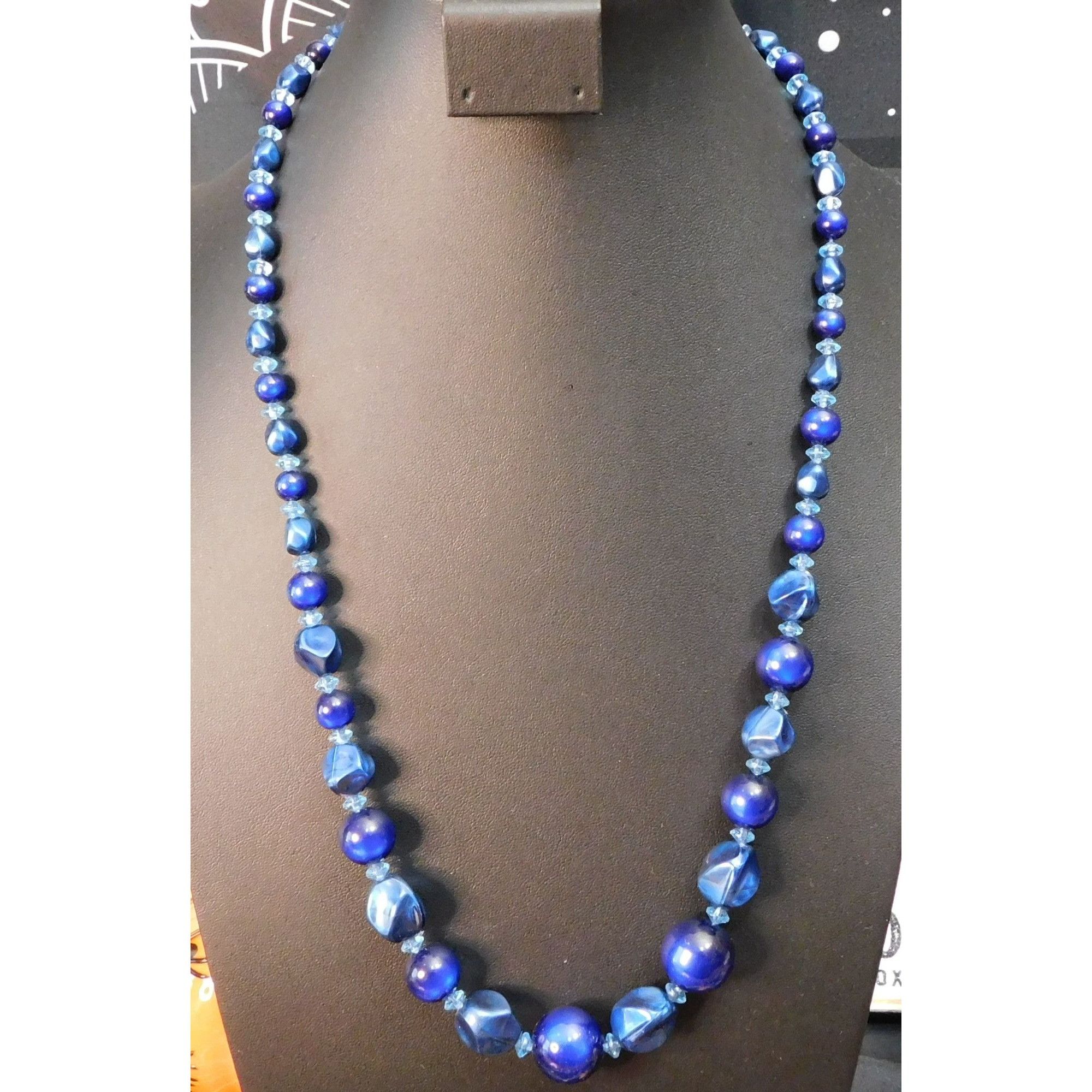 Other Mystical Mermaidcore Blue Beaded Necklace Size ONE SIZE - 3 Thumbnail