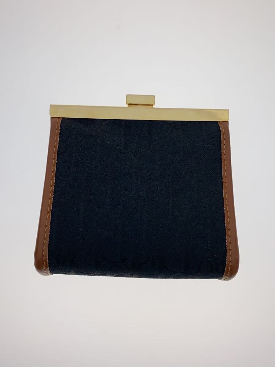 Dior Monogram Coin Case Black