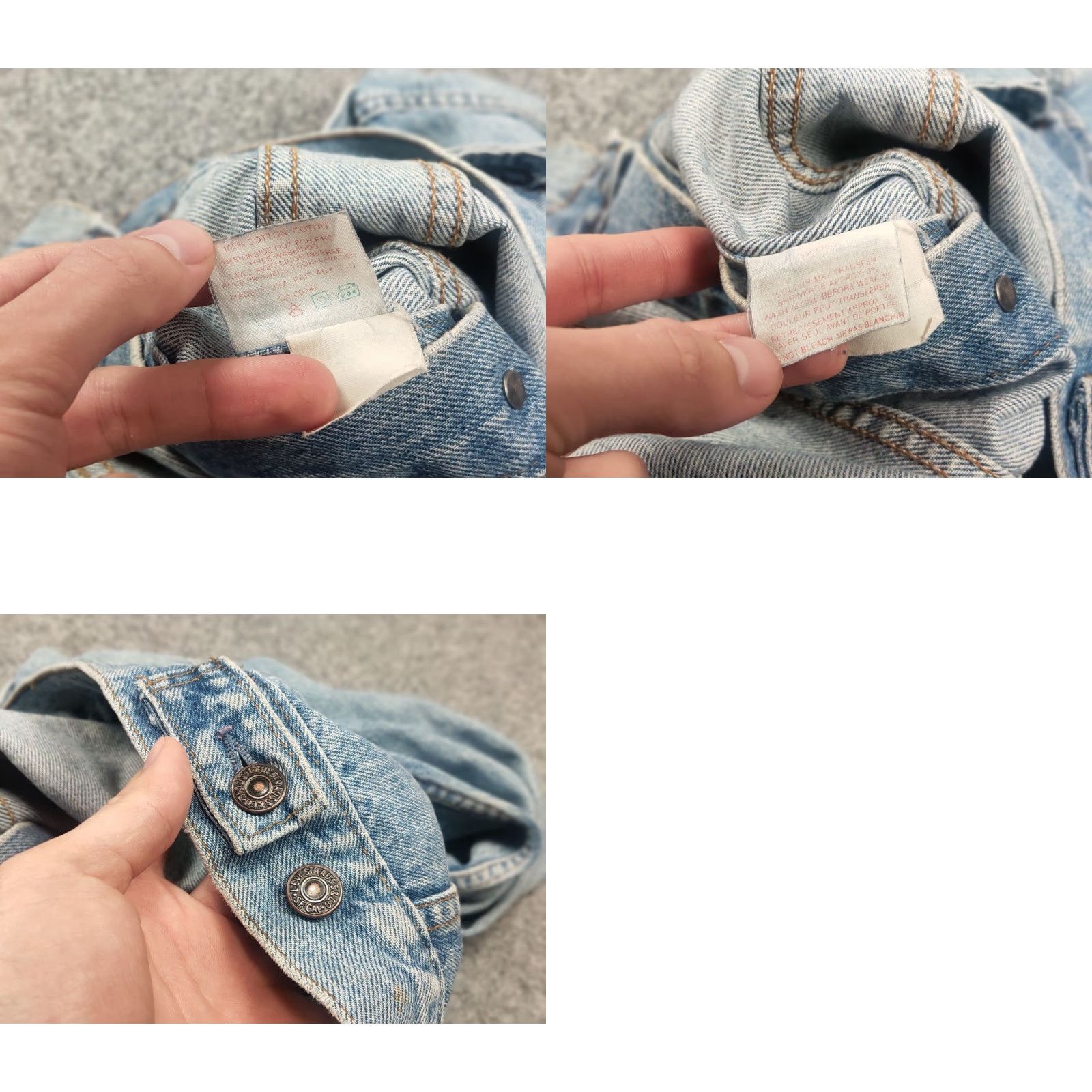 Levi's VINTAGE Levi's Trucker Jacket Denim Blue 70s USA Made 75505 0212 M Blue Denim Jacket Mens 70s USA Trucker 75505 0212 Size US M / EU 48-50 / 2 - 11 Thumbnail