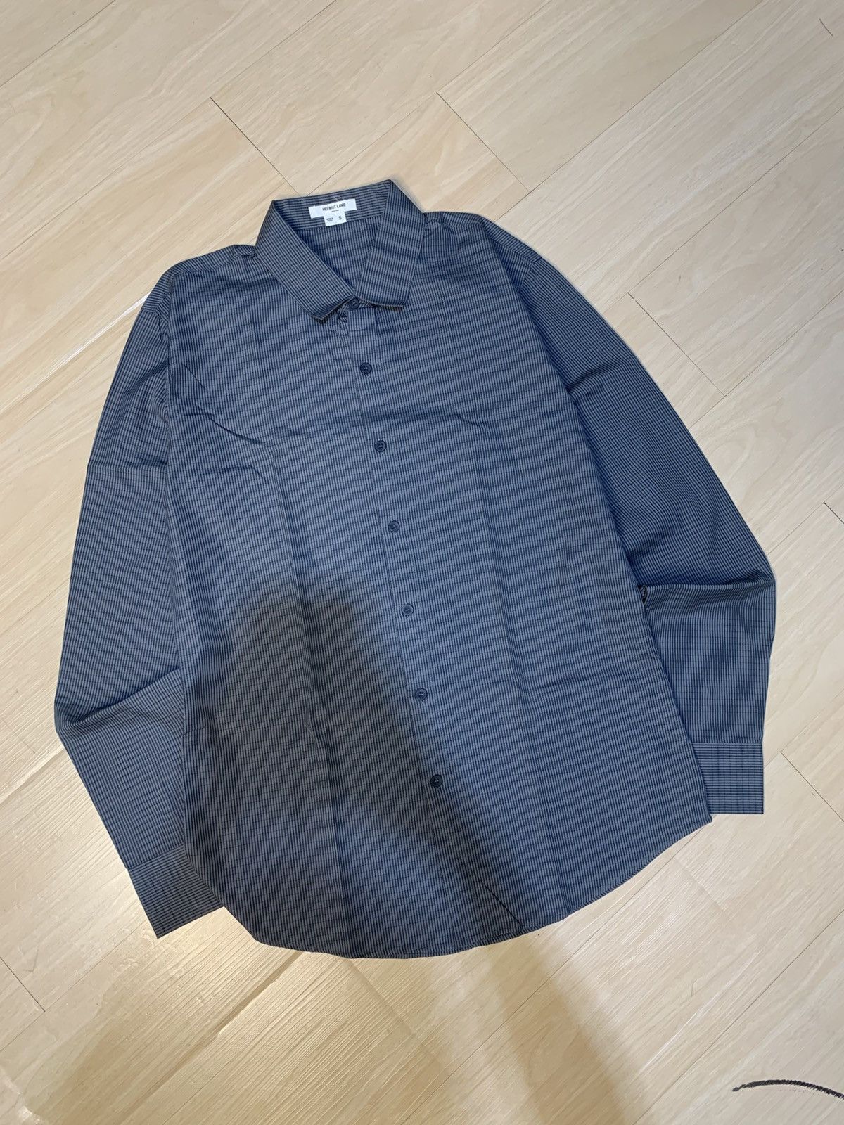 Helmut Lang Helmut Lang Button Ups Plaid Shirt Size US S / EU 44-46 / 1 - 4 Thumbnail