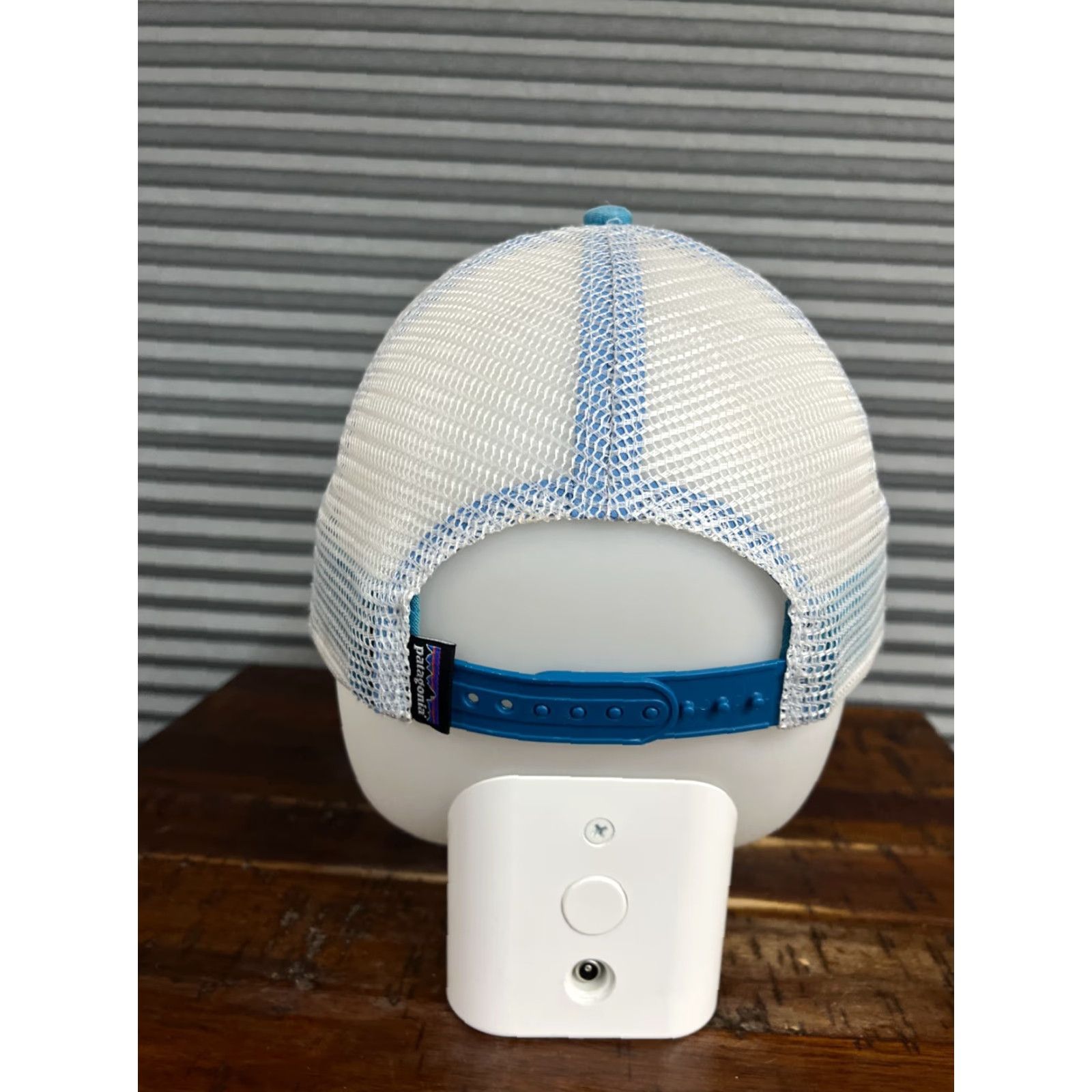 Patagonia VINTAGE Patagonia Hat Cap Snap Back Adult Blue Cotton Polyester Trucker Size ONE SIZE - 6 Thumbnail