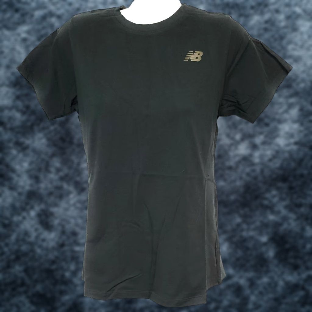 New Balance Womens New Balance Relentless Crew Athletic T-Shirt BK Black XS S Short Sleeve Tee Adults Womens Size S / US 4 / IT 40 - 1 Thumbnail